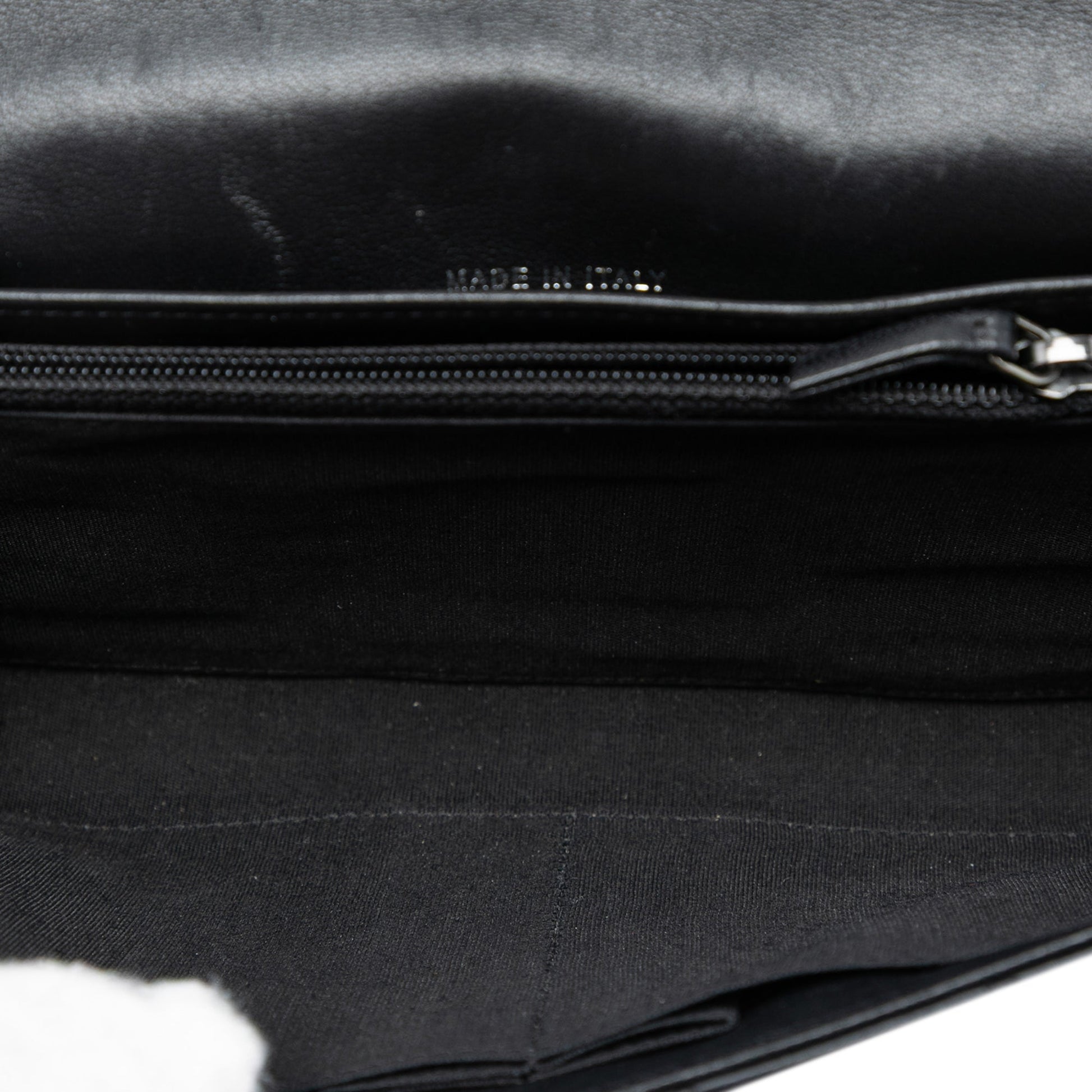 Chanel Quilted Lambskin Boy Wallet On Chain