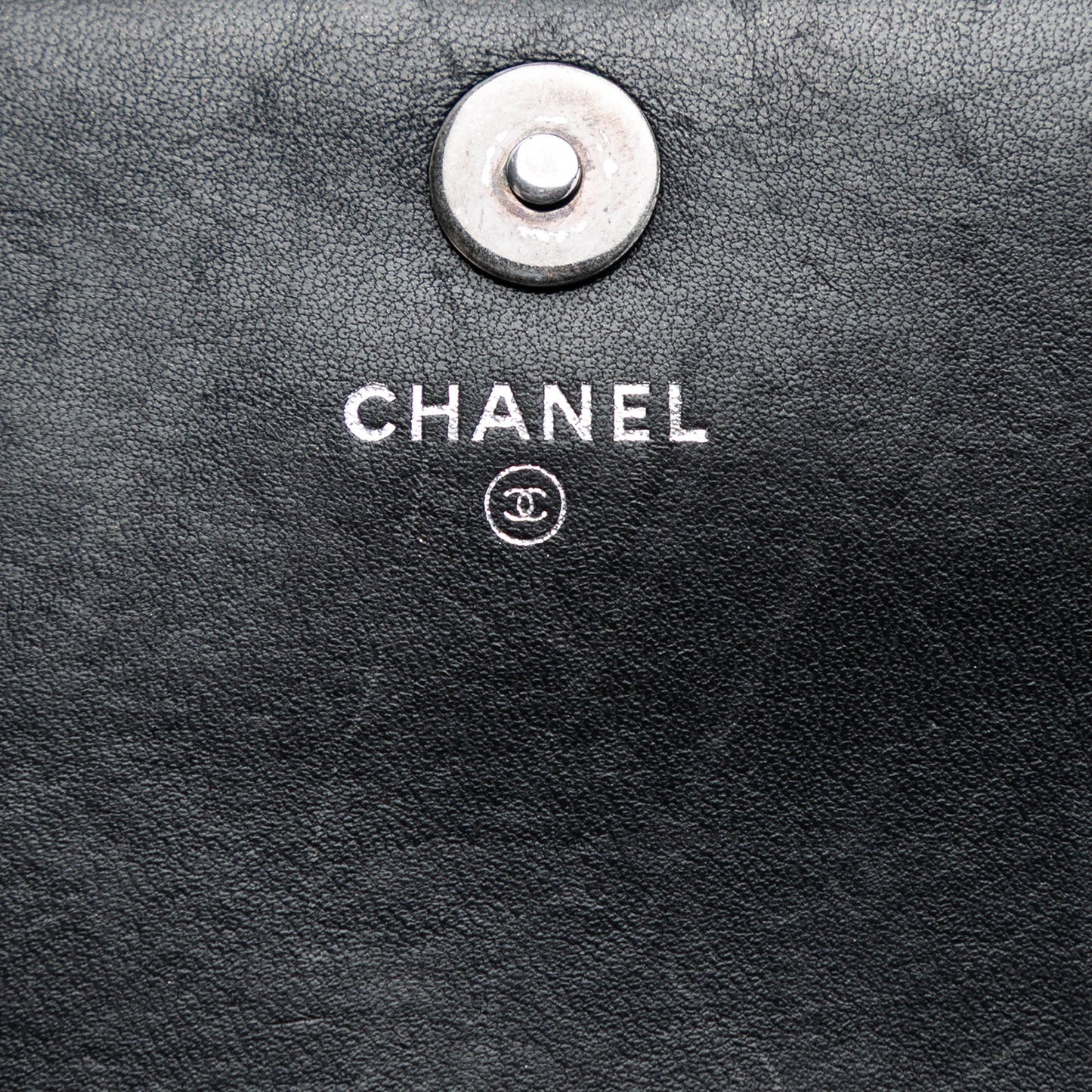 Chanel Quilted Lambskin Boy Wallet On Chain