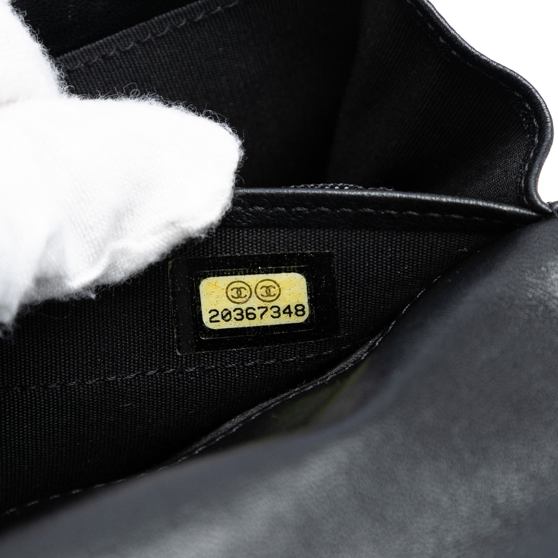 Chanel Quilted Lambskin Boy Wallet On Chain