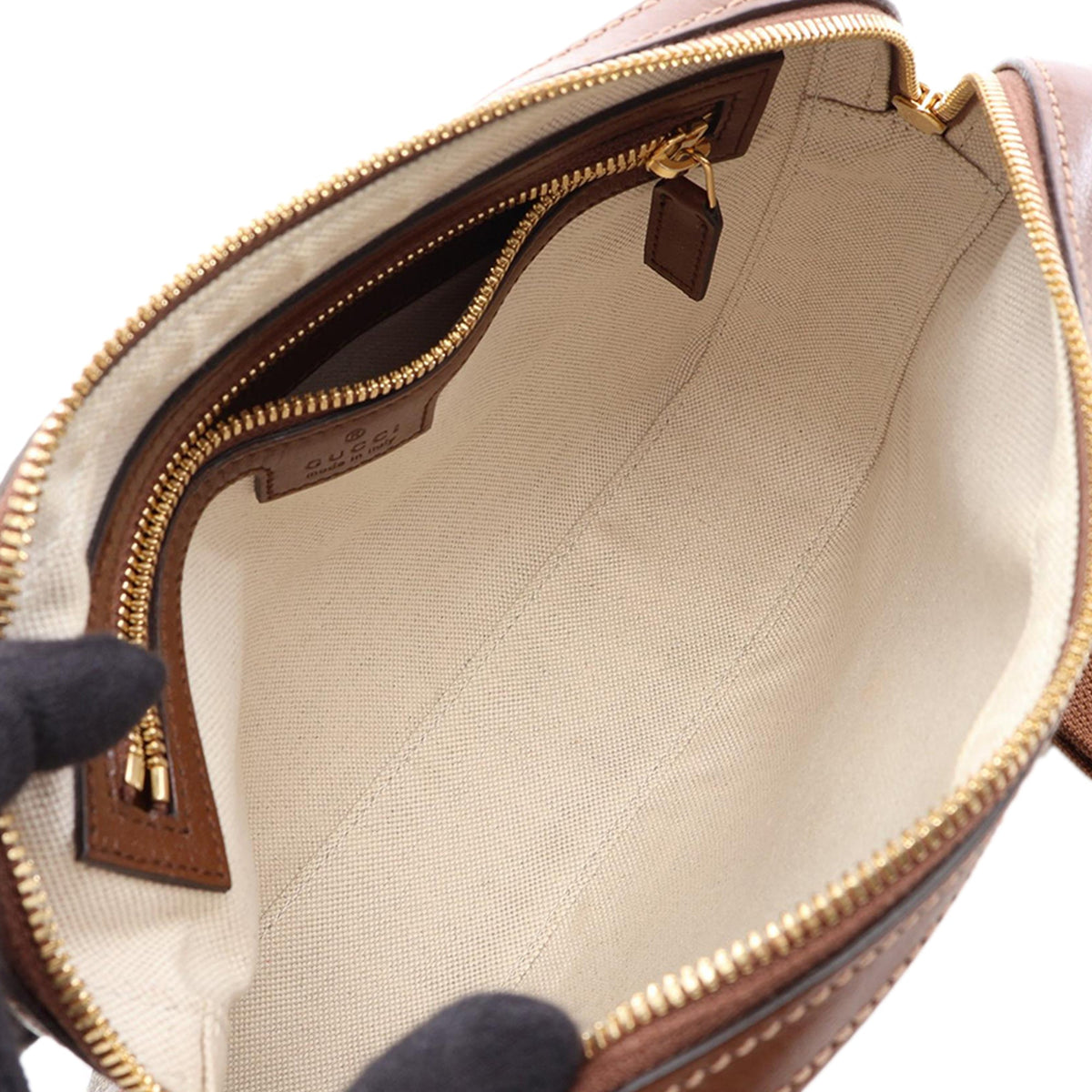 Gucci GG Supreme Retro Interlocking G Messenger Bag