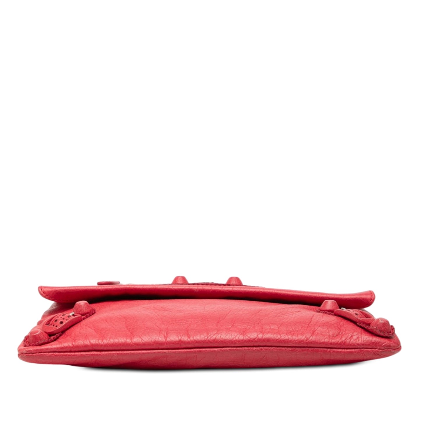 Balenciaga Lambskin Motocross Giant 21 Brogues Envelope Clutch