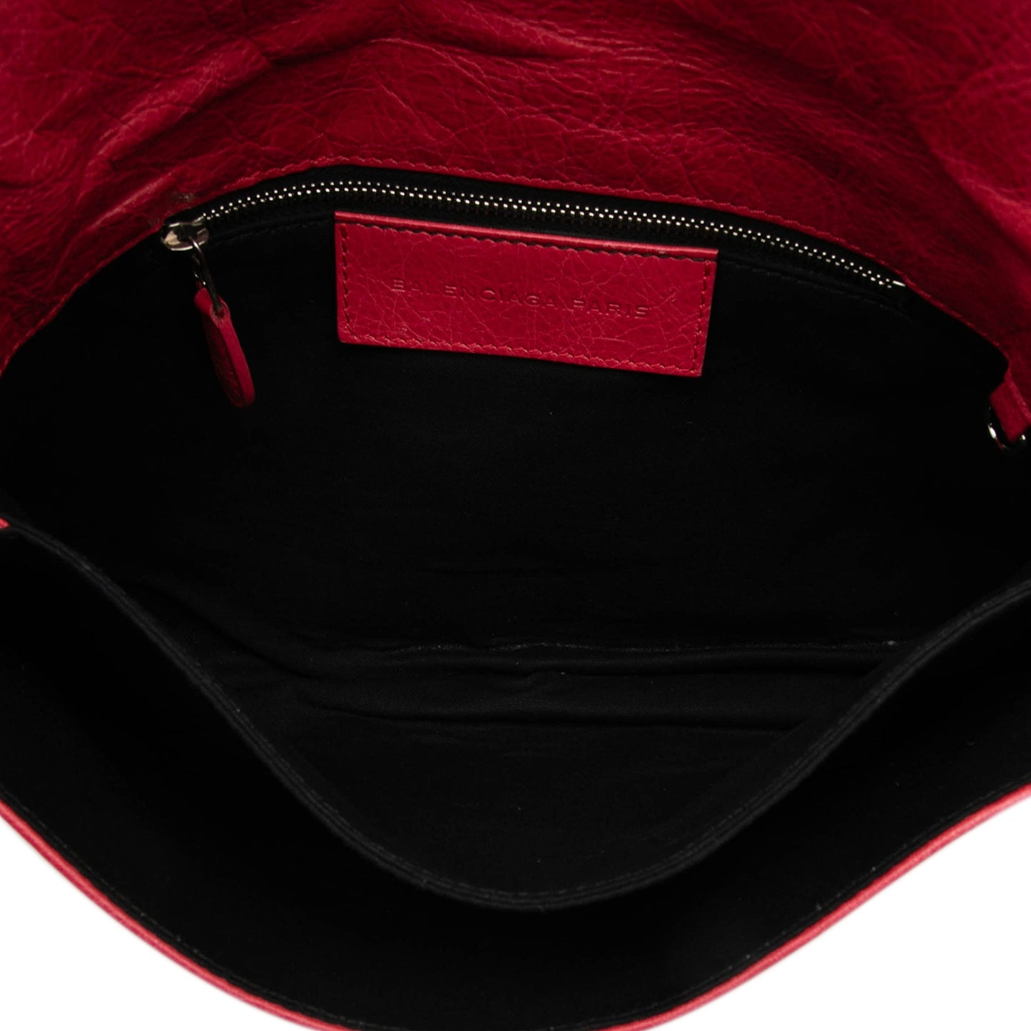 Balenciaga Lambskin Motocross Giant 21 Brogues Envelope Clutch