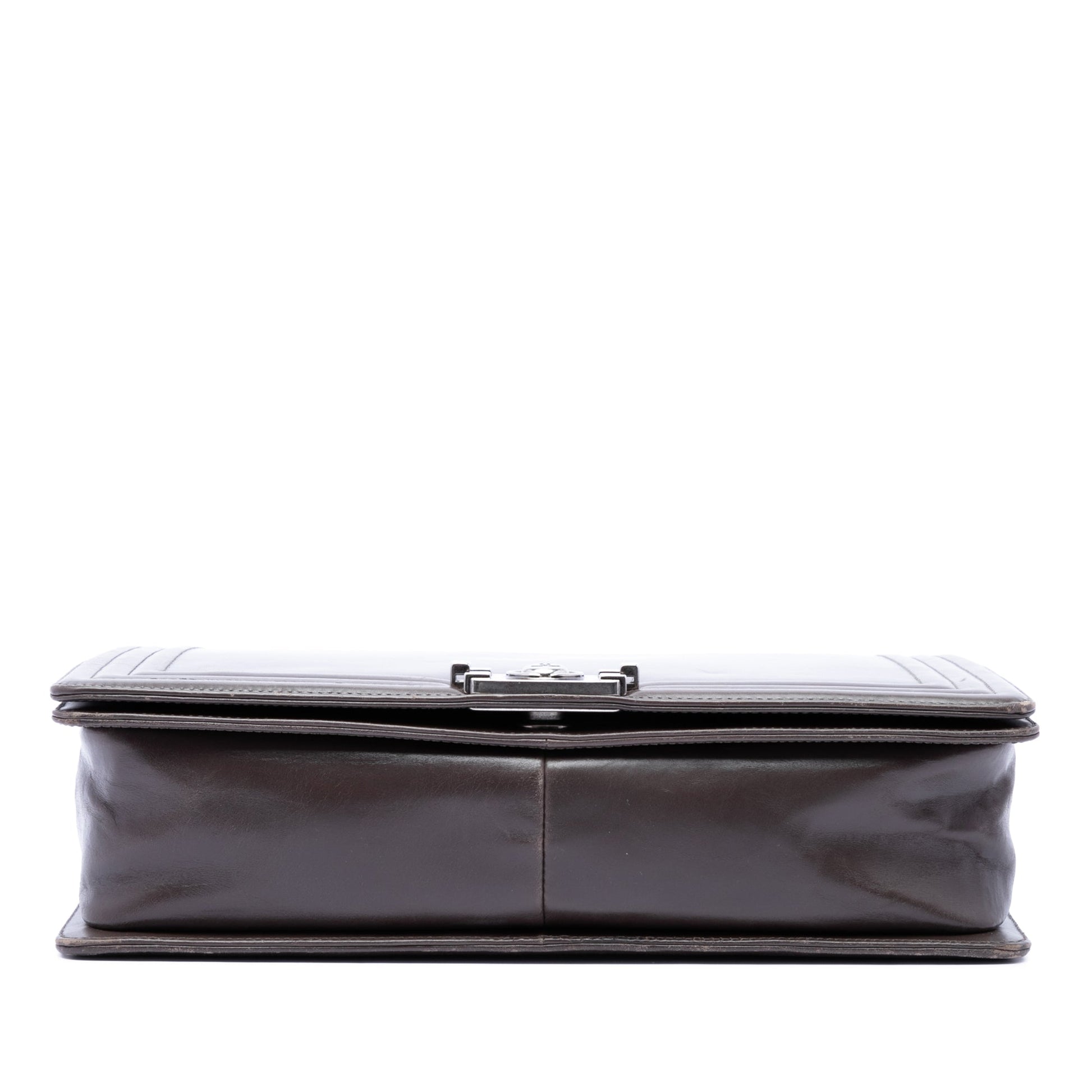 Chanel Large Glazed Calfskin Boy Flap