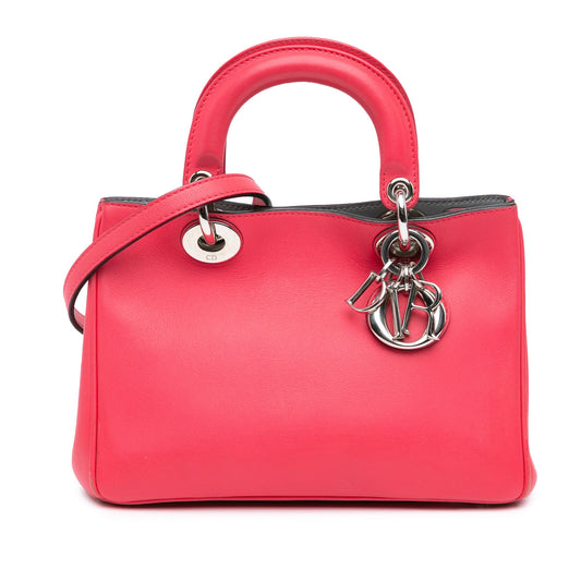 Dior Small Leather Diorissimo Satchel