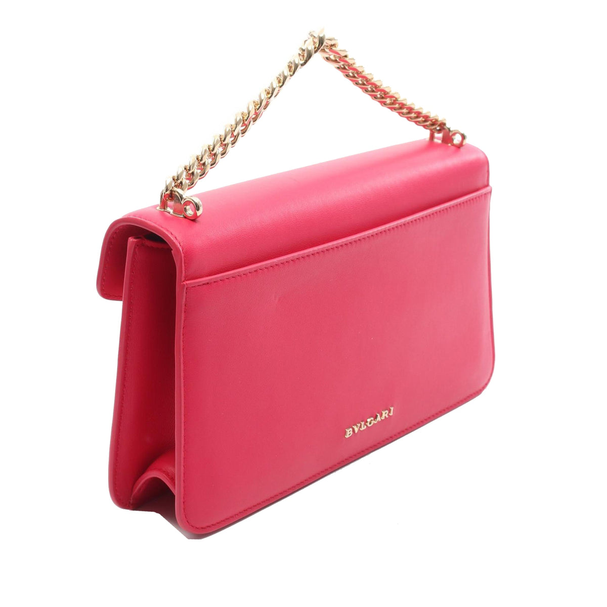 Bvlgari Leather Serpenti Forever Satchel