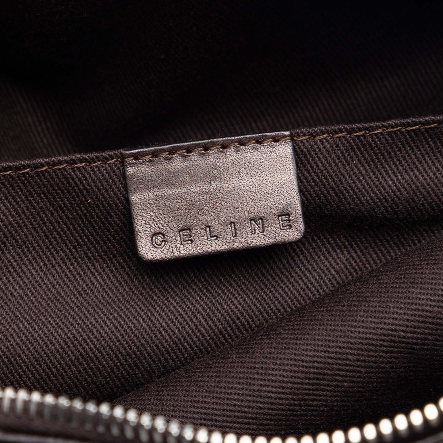 Celine C Macadam Canvas Handbag