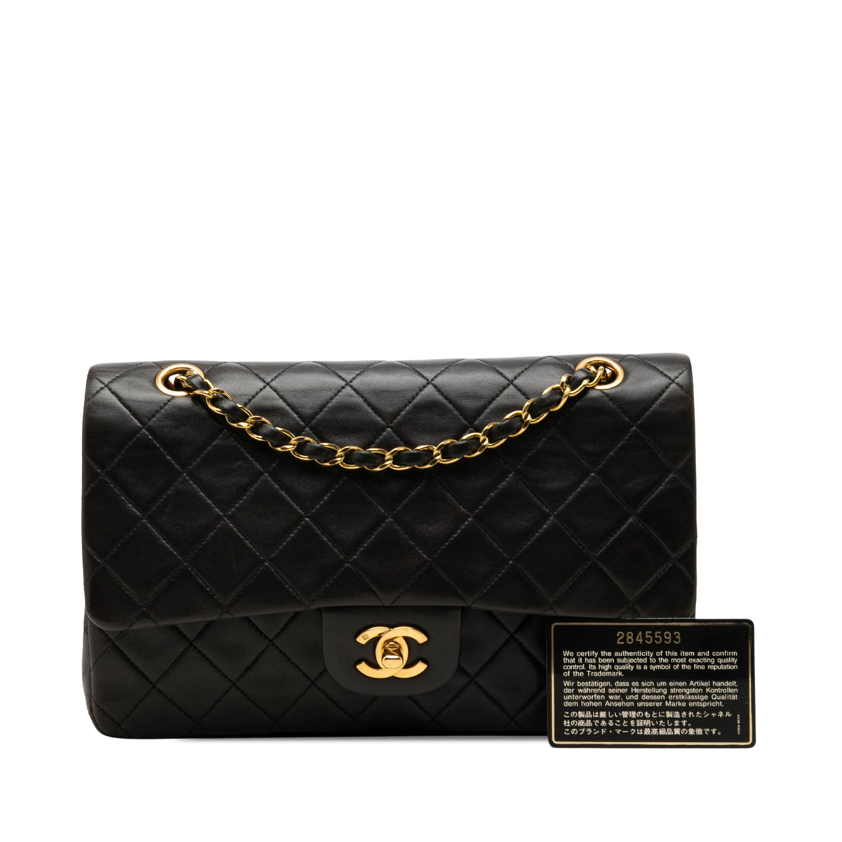 Chanel Medium Classic Lambskin Double Flap