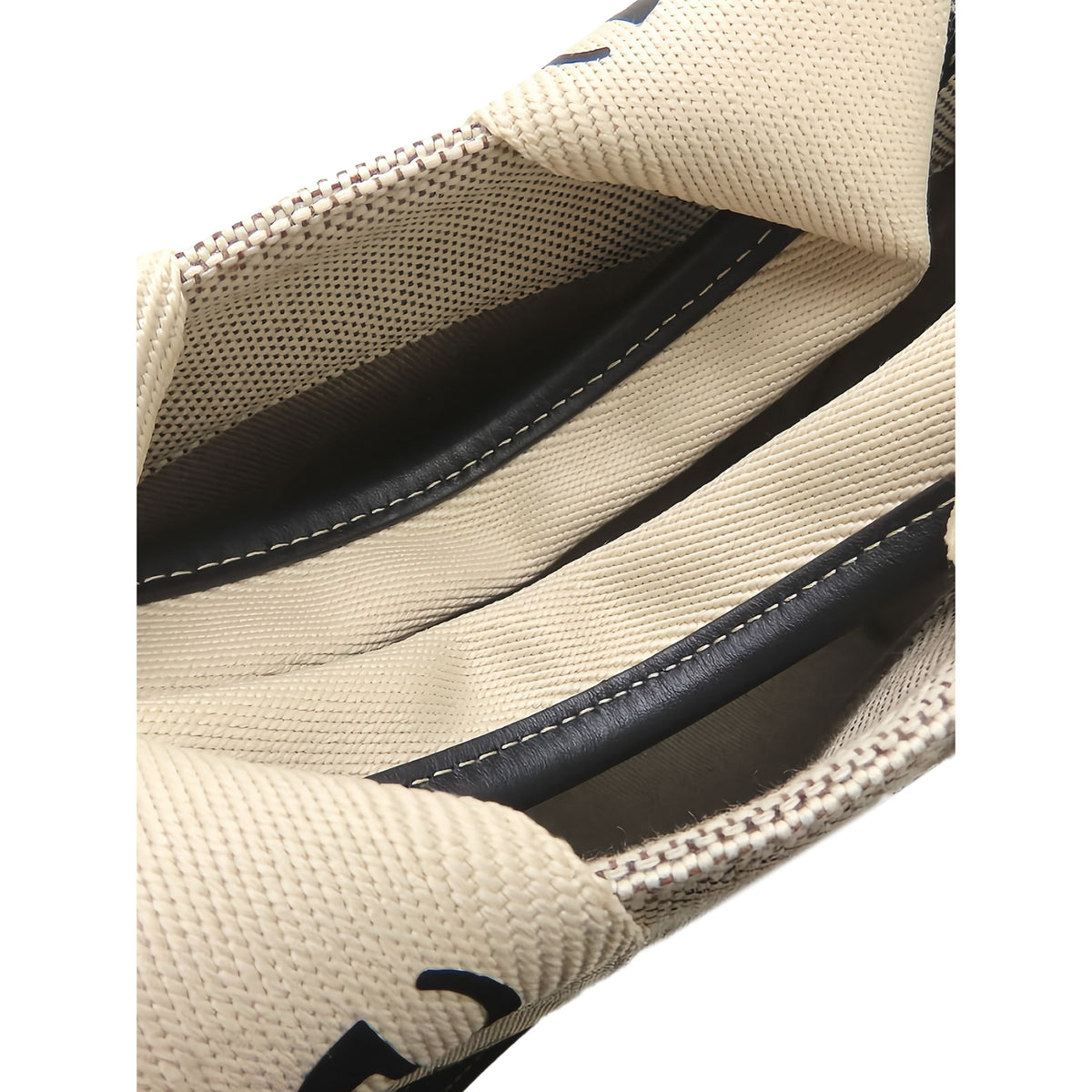 Chloé Small Canvas Woody Satchel — Beige