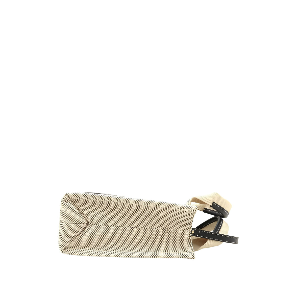 Chloé Small Canvas Woody Satchel — Beige