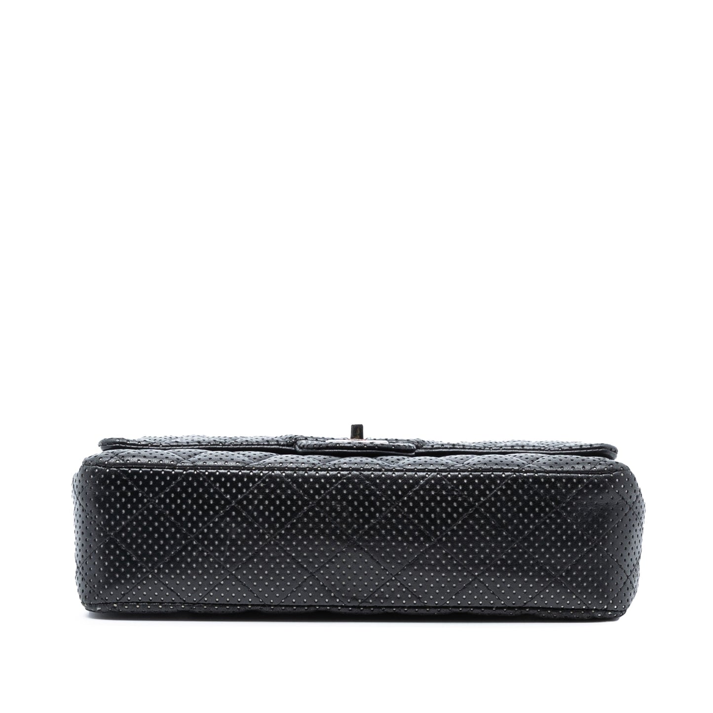 Chanel Medium Classic Perforated Lambskin Double Flap
