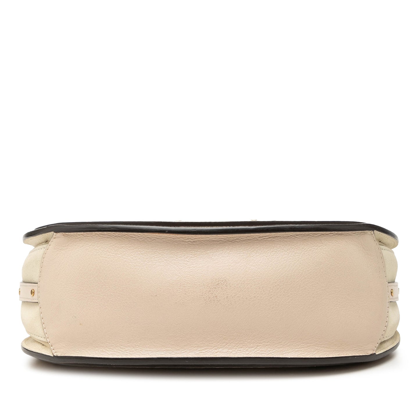 Chloé Medium Calfskin Suede Pixie Signature Satchel
