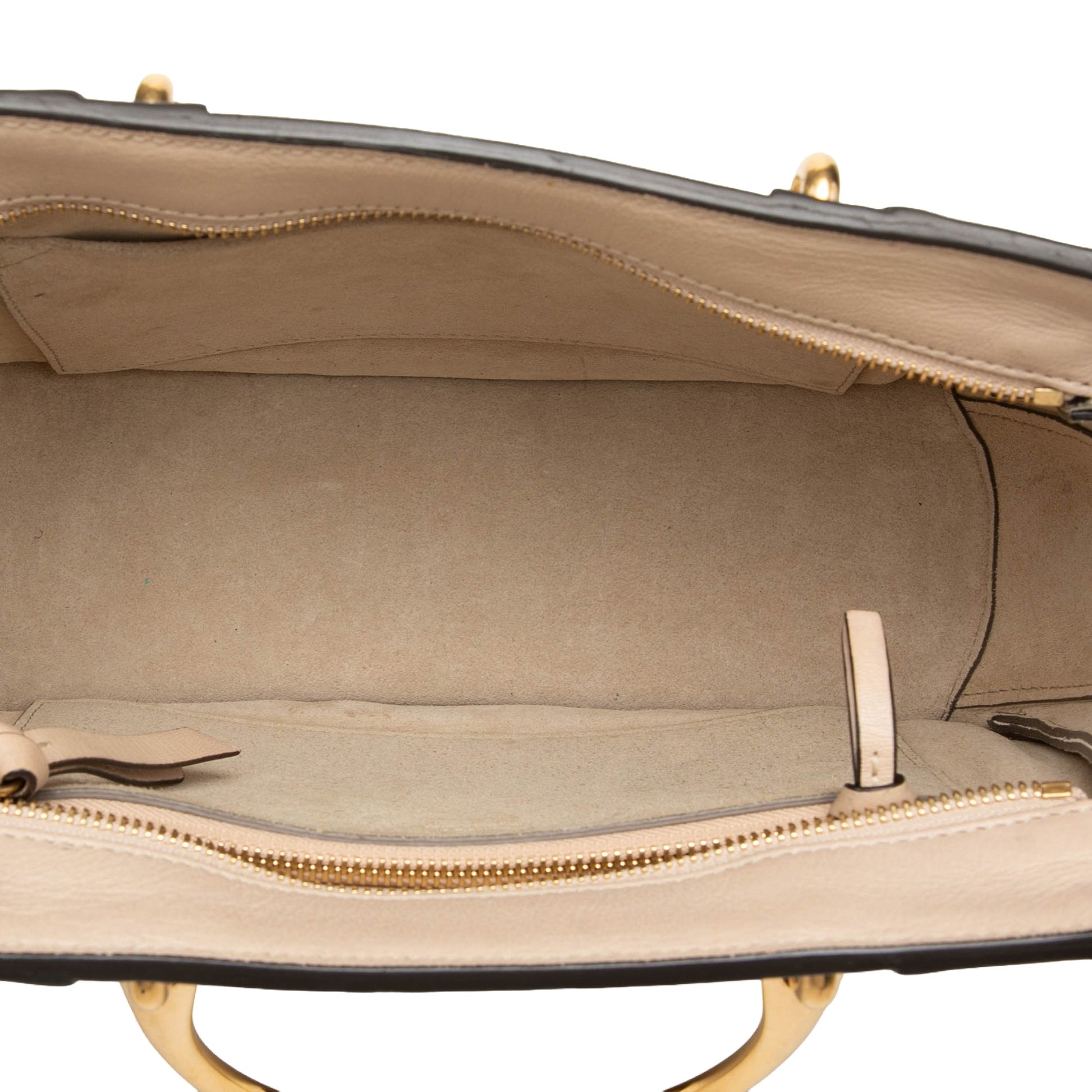 Chloé Medium Calfskin Suede Pixie Signature Satchel