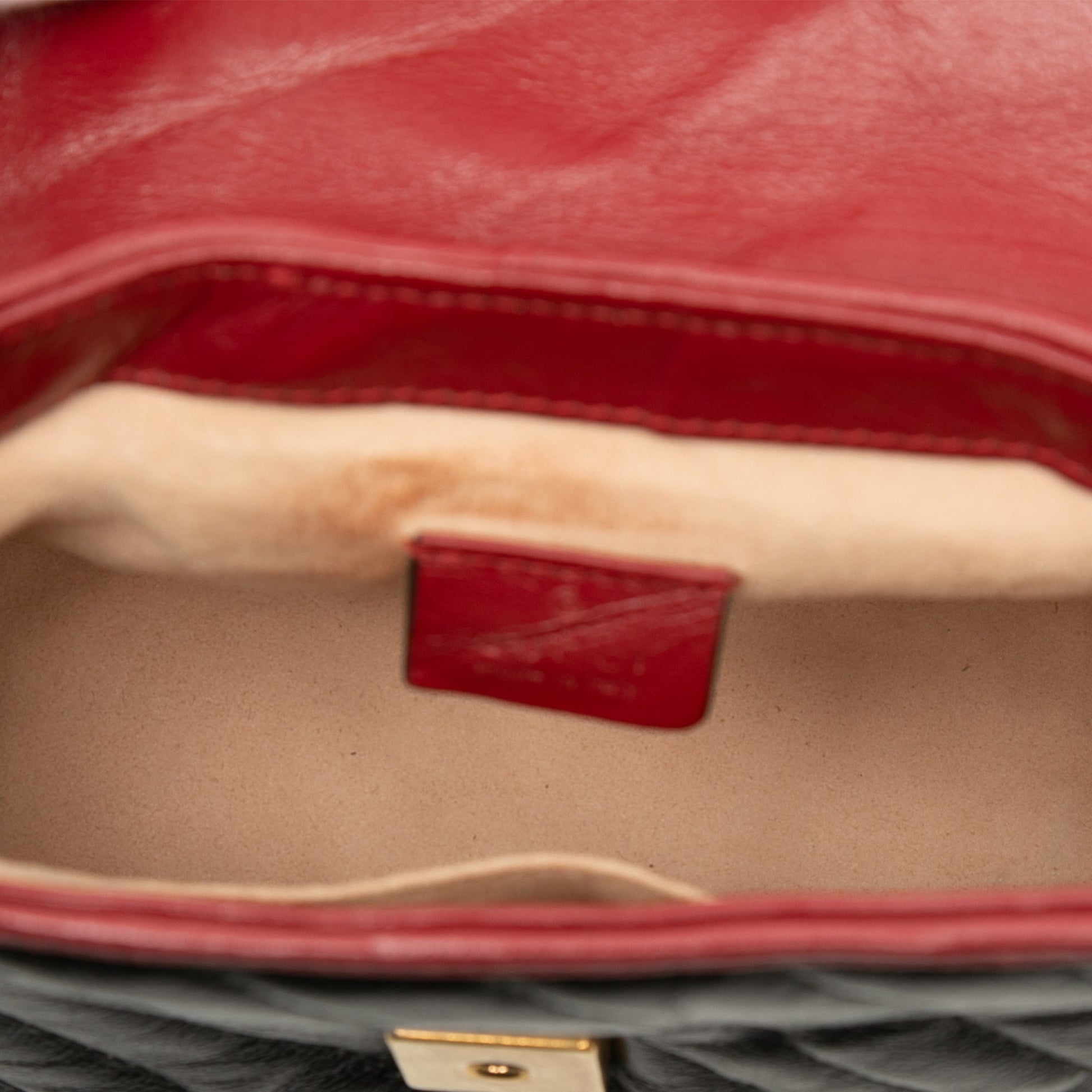 Gucci Mini GG Marmont Matelasse Calfskin Torchon Top Handle Bag