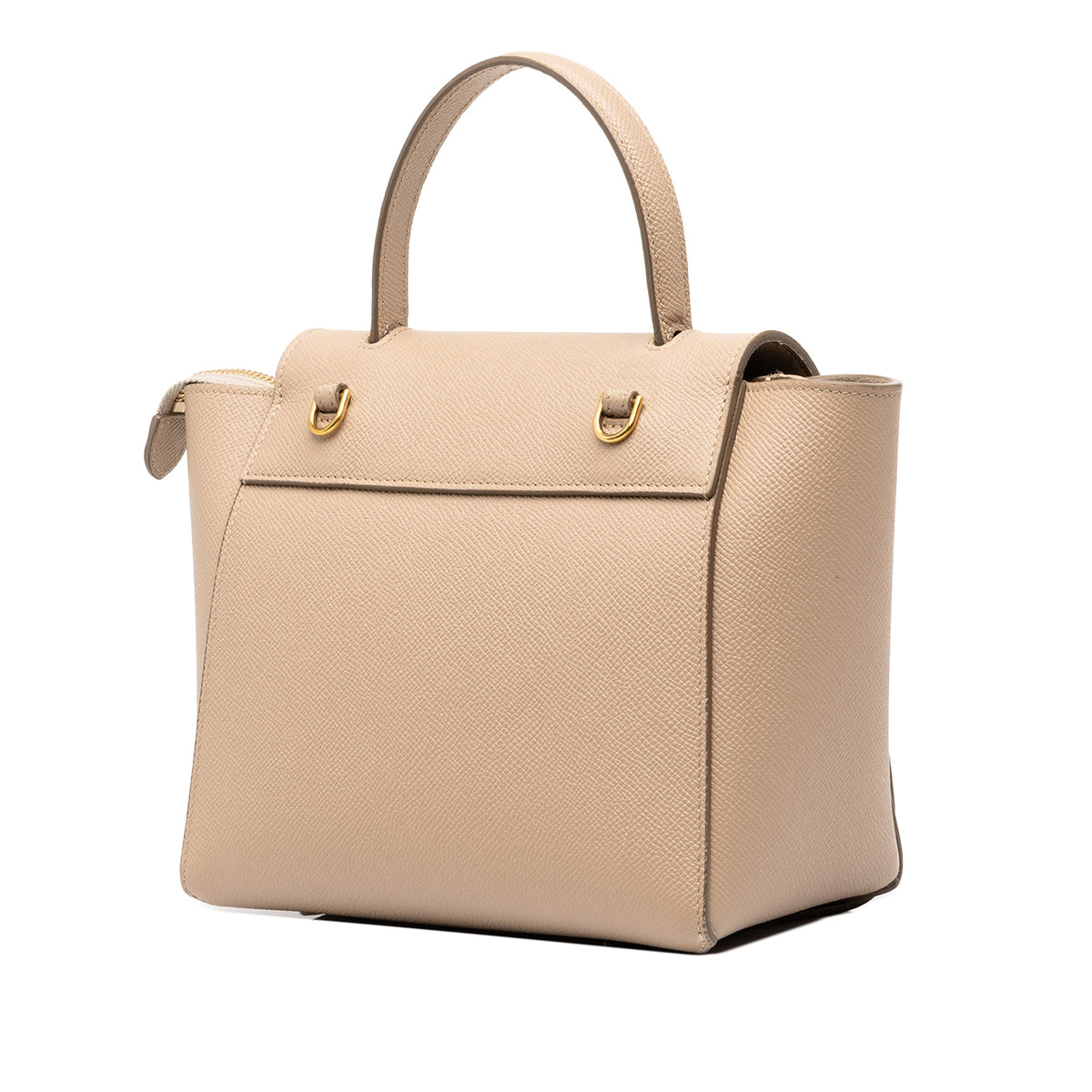 Celine Nano Grained Calfskin Belt Bag — Beige