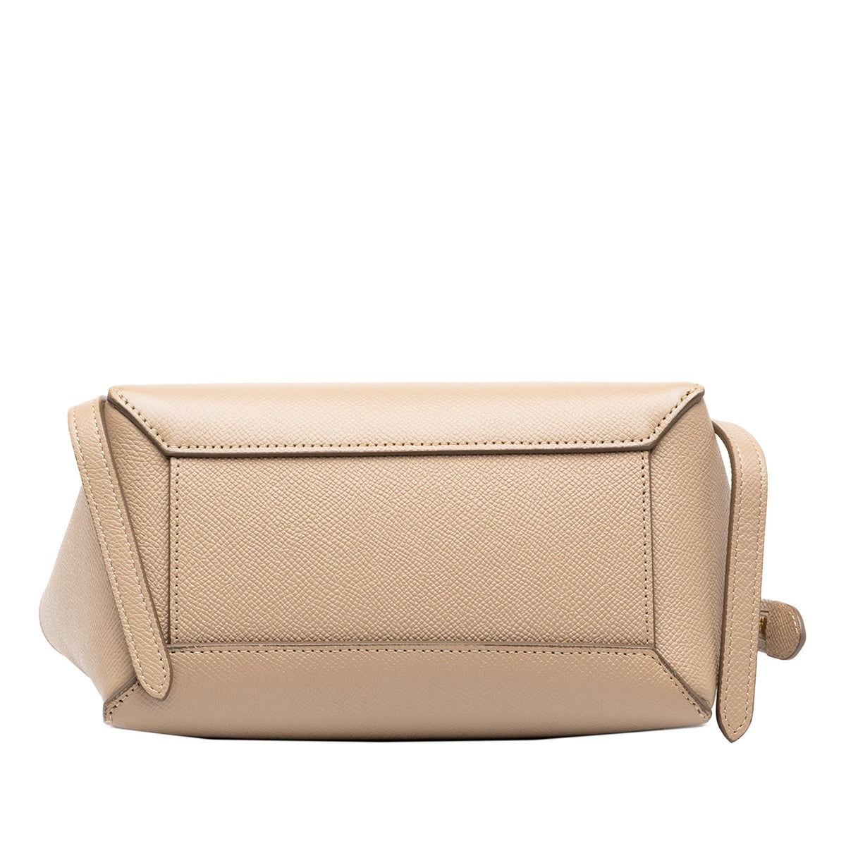 Celine Nano Grained Calfskin Belt Bag — Beige
