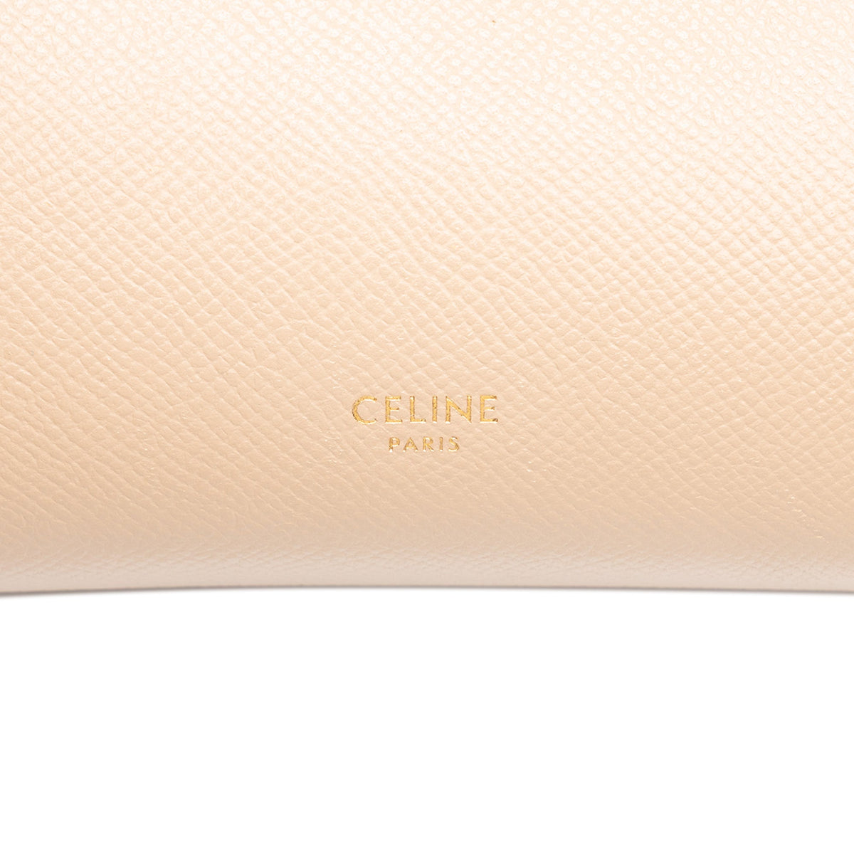 Celine Nano Grained Calfskin Belt Bag — Beige