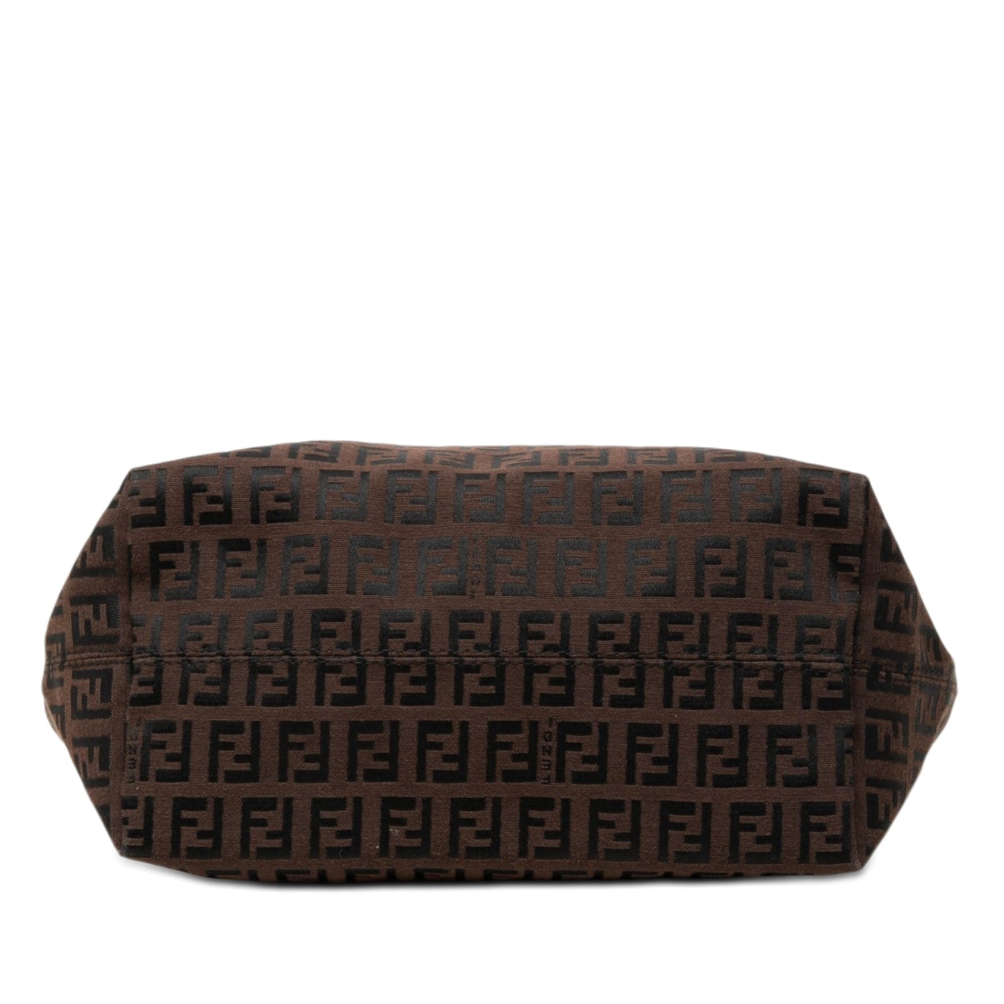 Fendi Zucchino Canvas Handbag