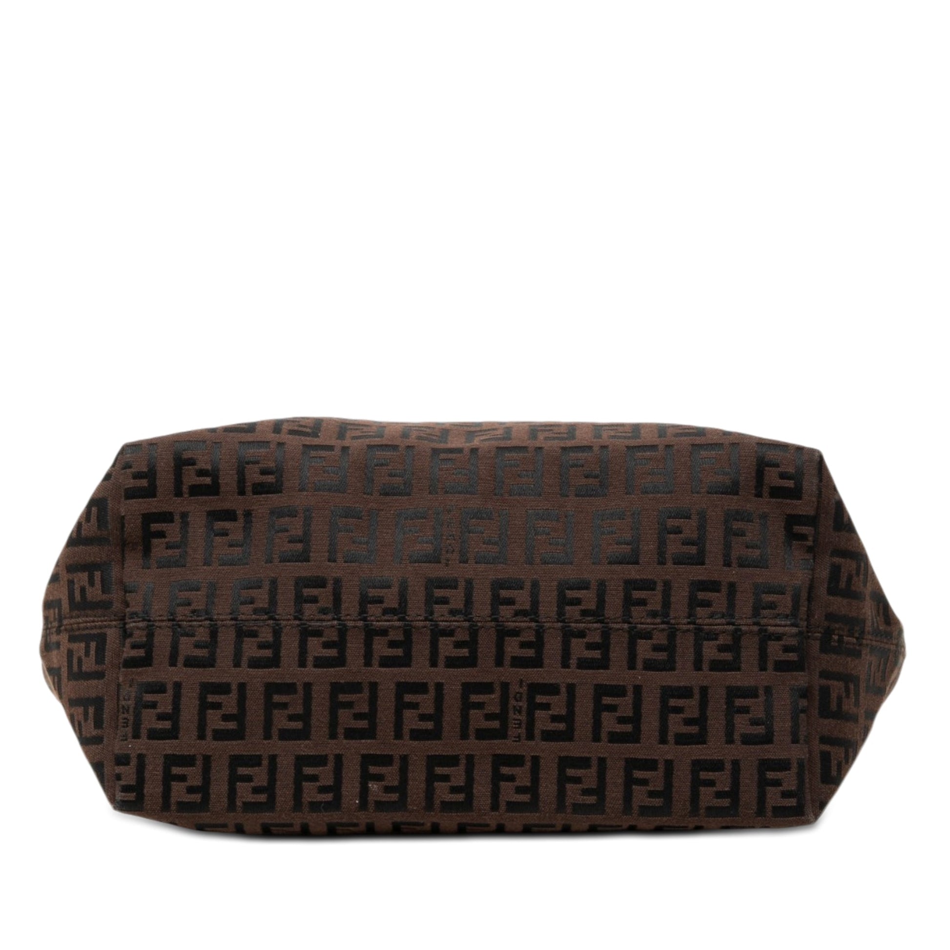 Fendi Zucchino Canvas Handbag