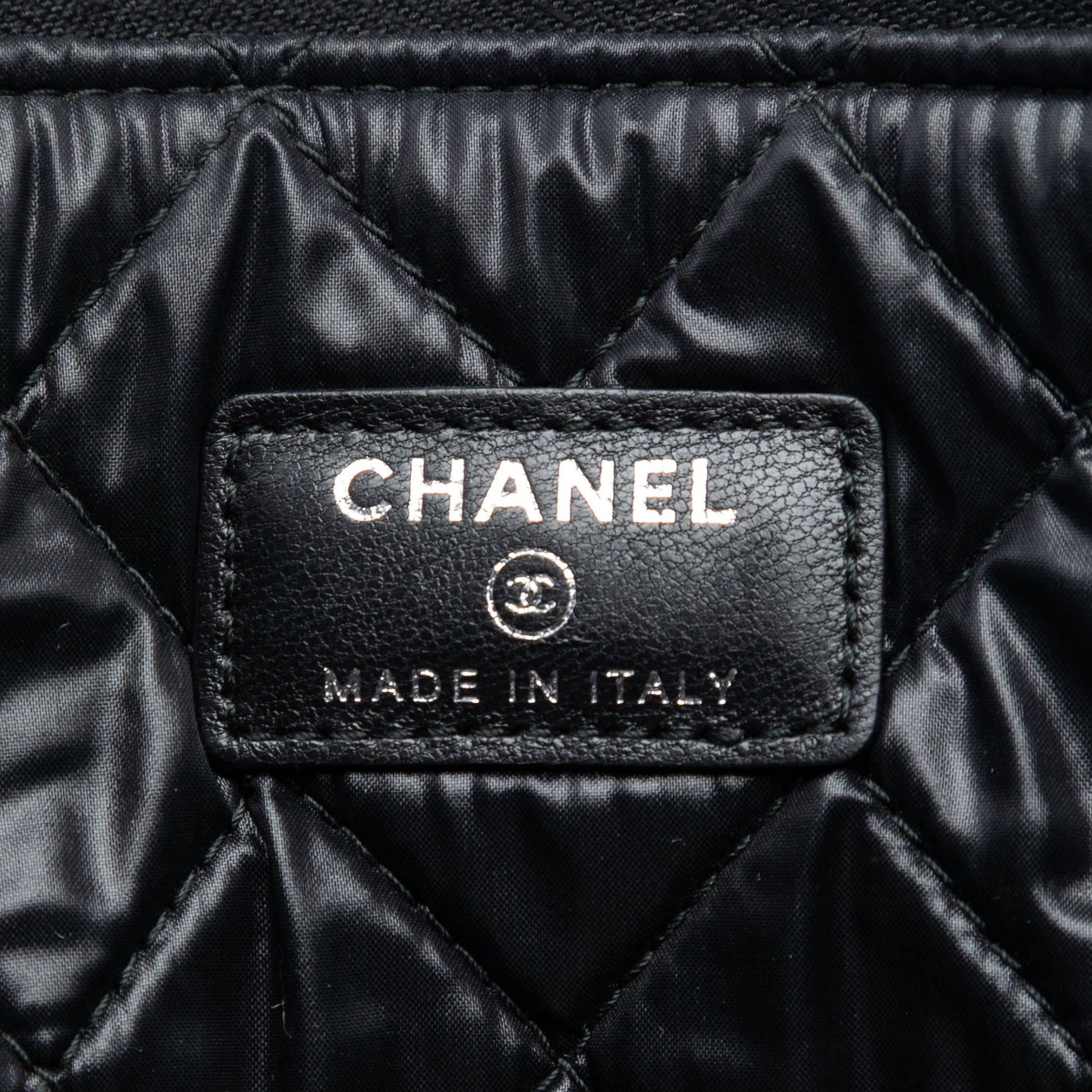 Chanel Medium Bicolor Lambskin Boy O Case Clutch