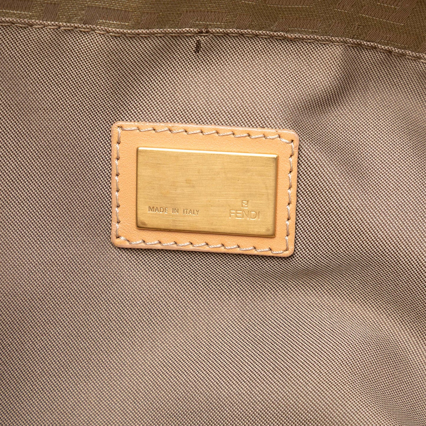 Fendi Zucchino Canvas Tote