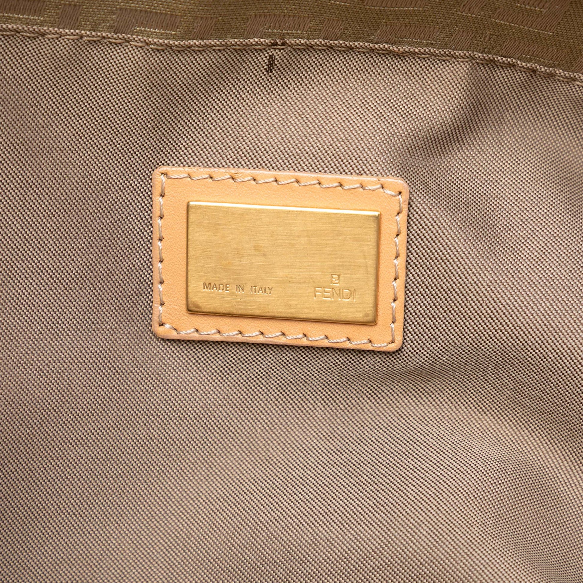 Fendi Zucchino Canvas Tote
