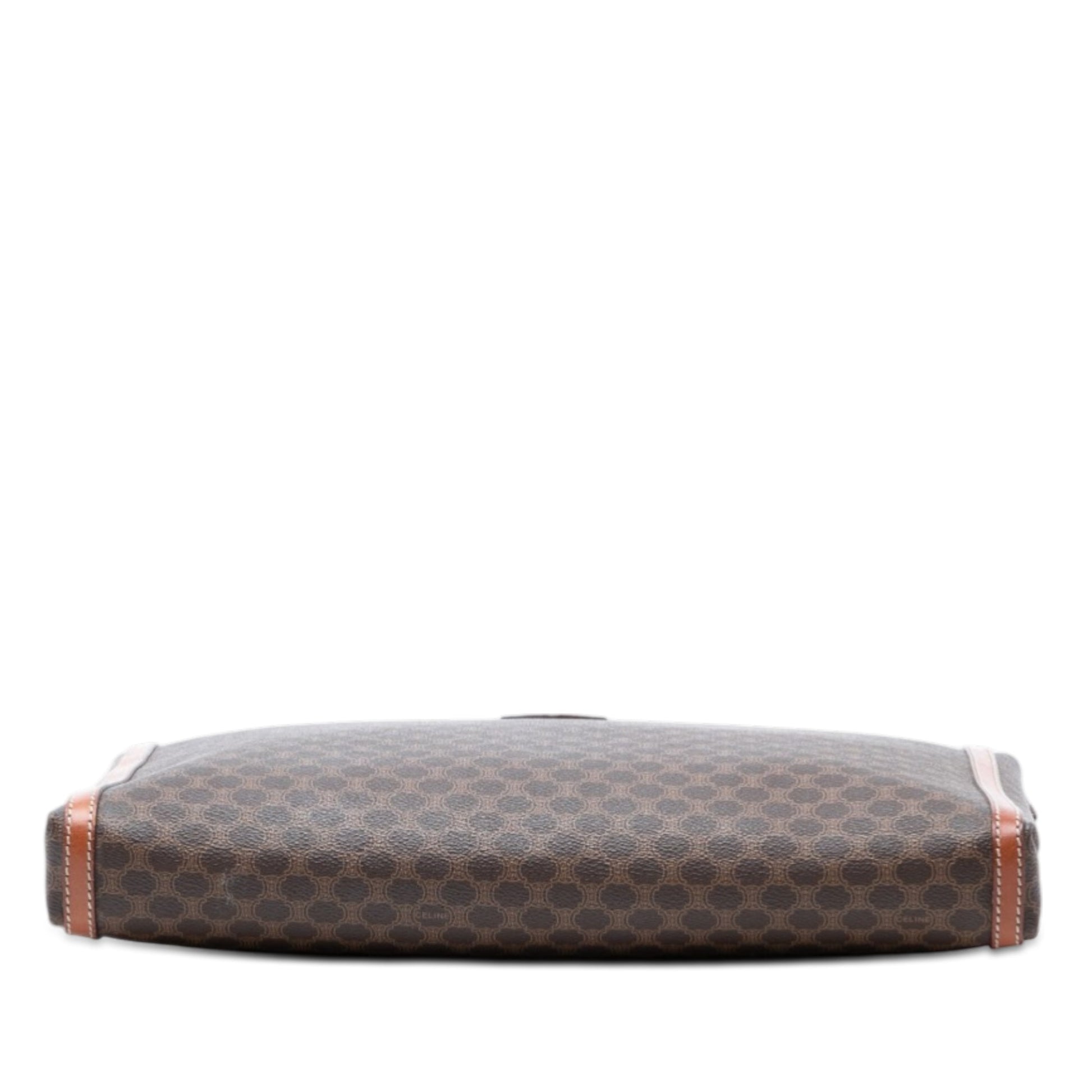Celine Macadam Coated Canvas Clutch