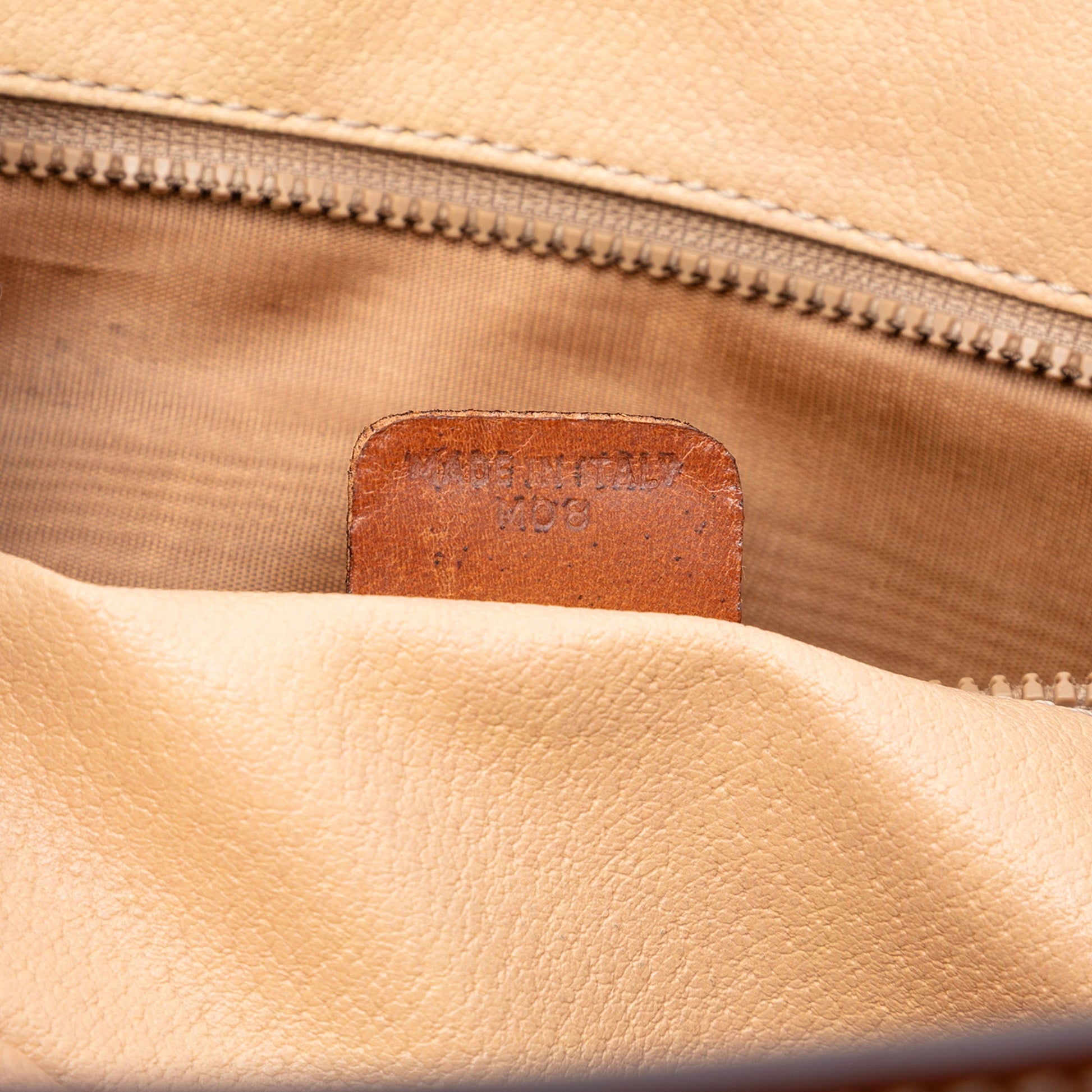 Celine Macadam Coated Canvas Clutch
