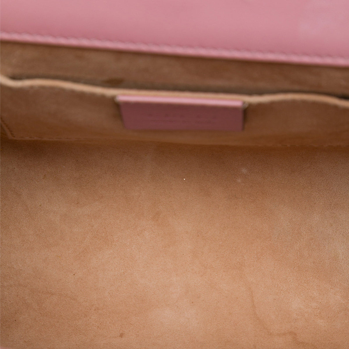 Gucci Small Pearl Studded Leather Padlock Crossbody