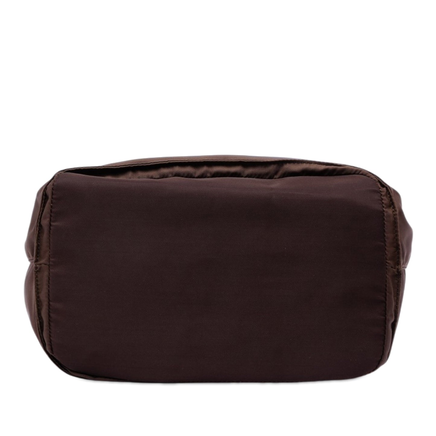 Prada Tessuto Metal Handle Bag