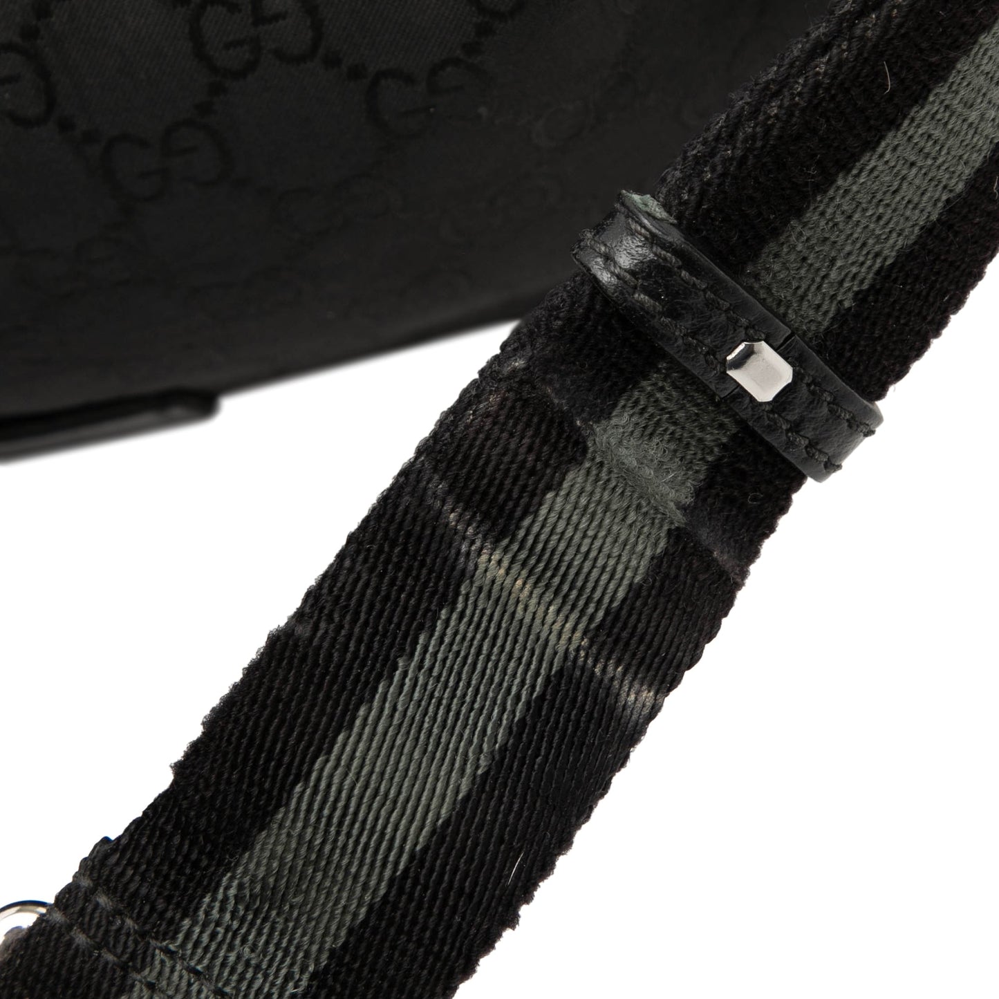 Gucci GG Nylon Web Belt Bag