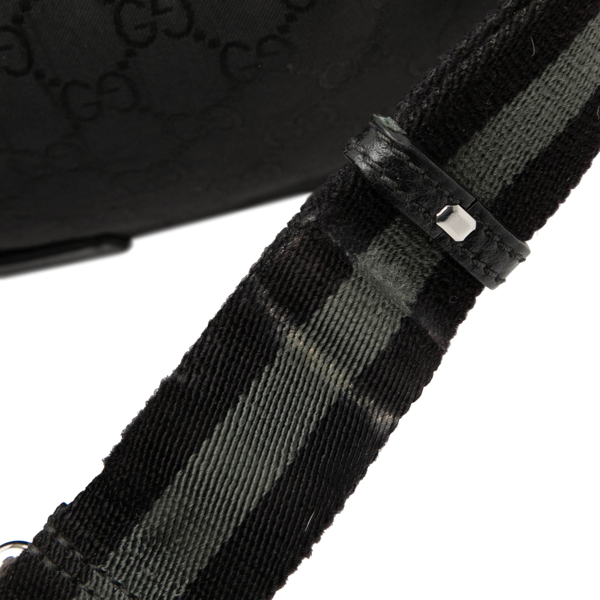 Gucci GG Nylon Web Belt Bag