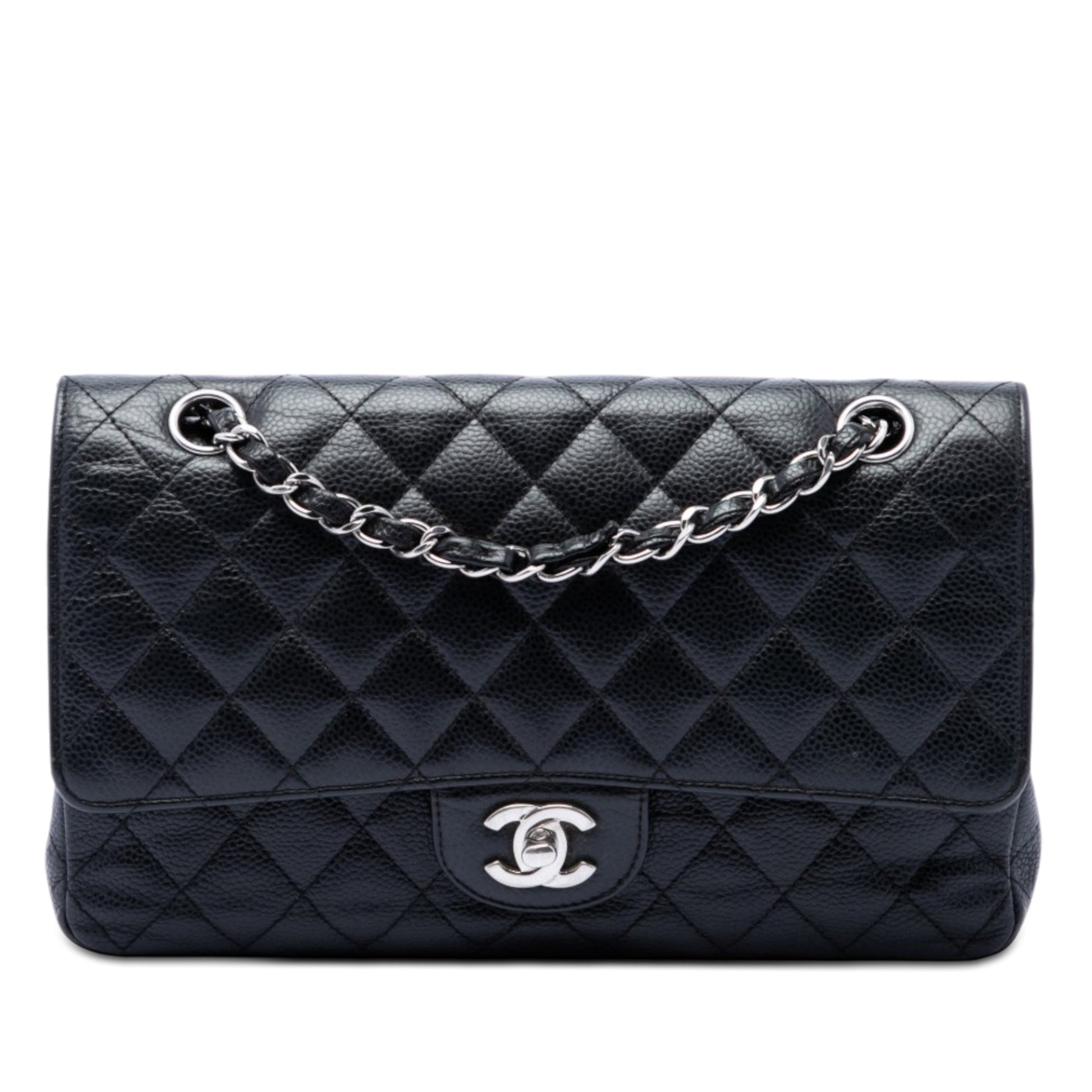 Chanel Medium Classic Caviar Double Flap