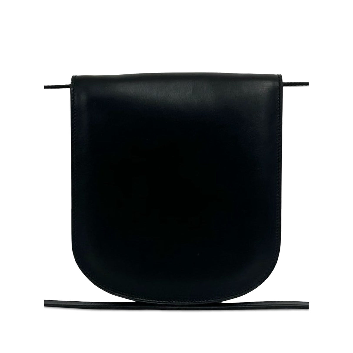 Celine Leather Crossbody — Black