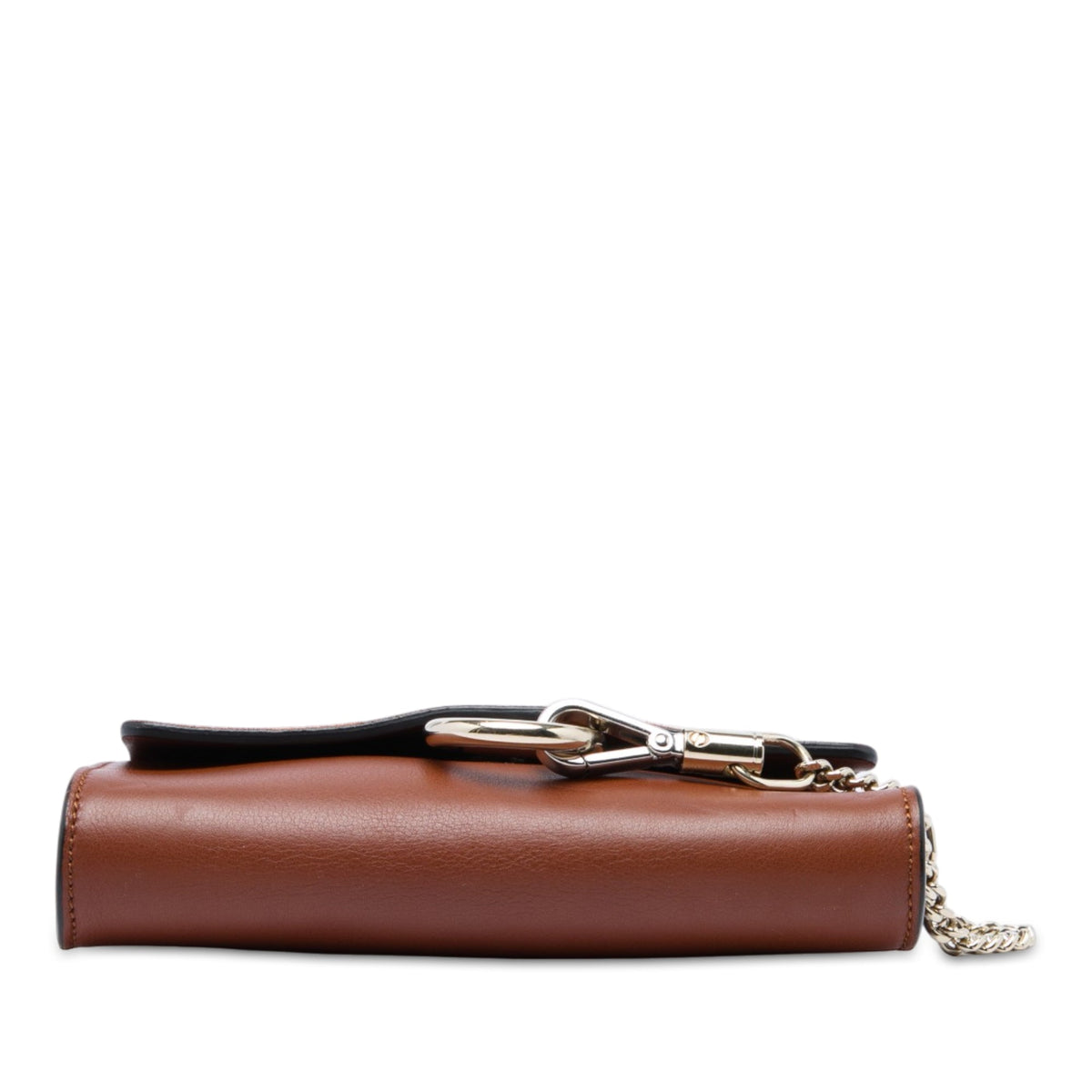 Chloé Mini Calfskin and Suede Faye Chain Crossbody