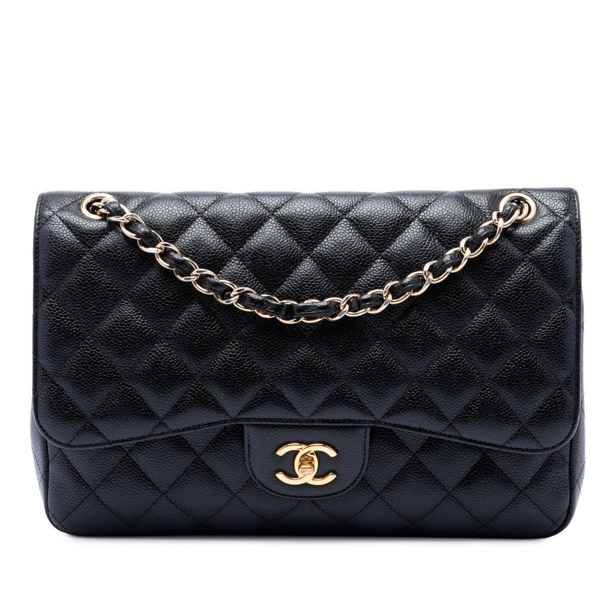Chanel Jumbo Classic Caviar Double Flap
