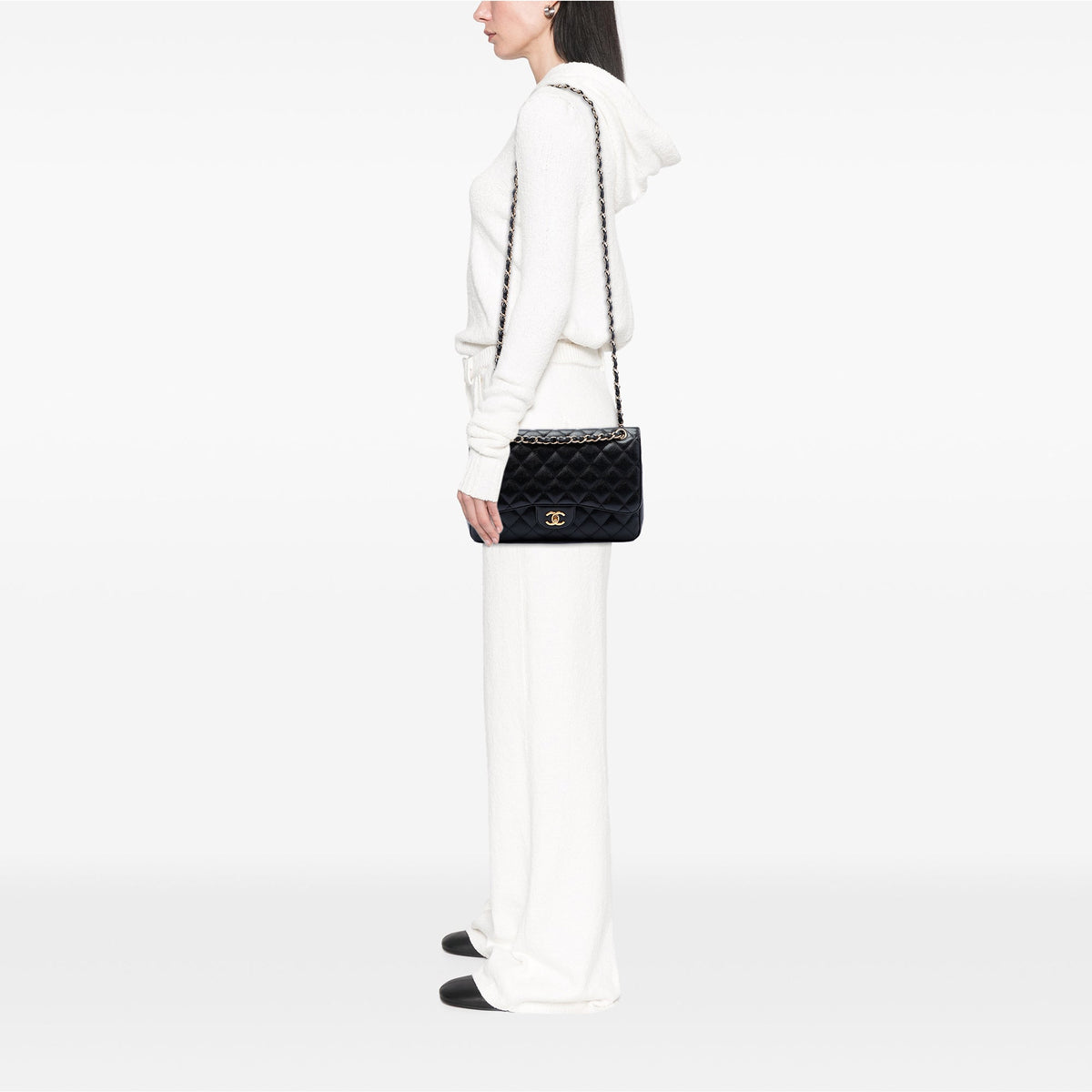 Chanel Jumbo Classic Caviar Double Flap