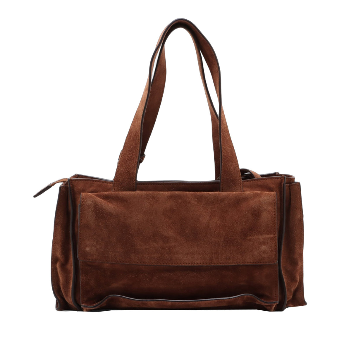 Miu Miu Suede Utilitaire Satchel