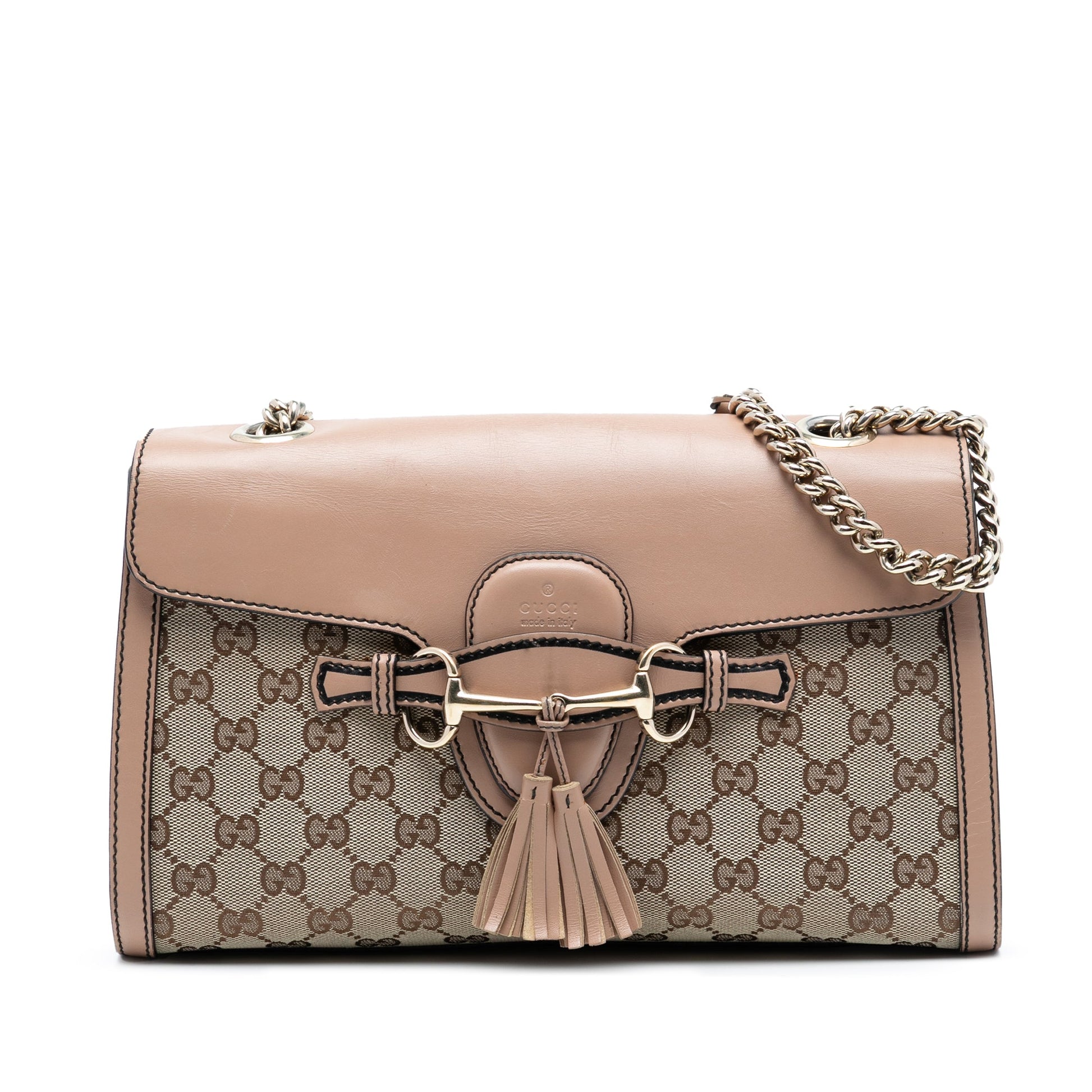 Gucci Medium GG Canvas Emily Shoulder Bag
