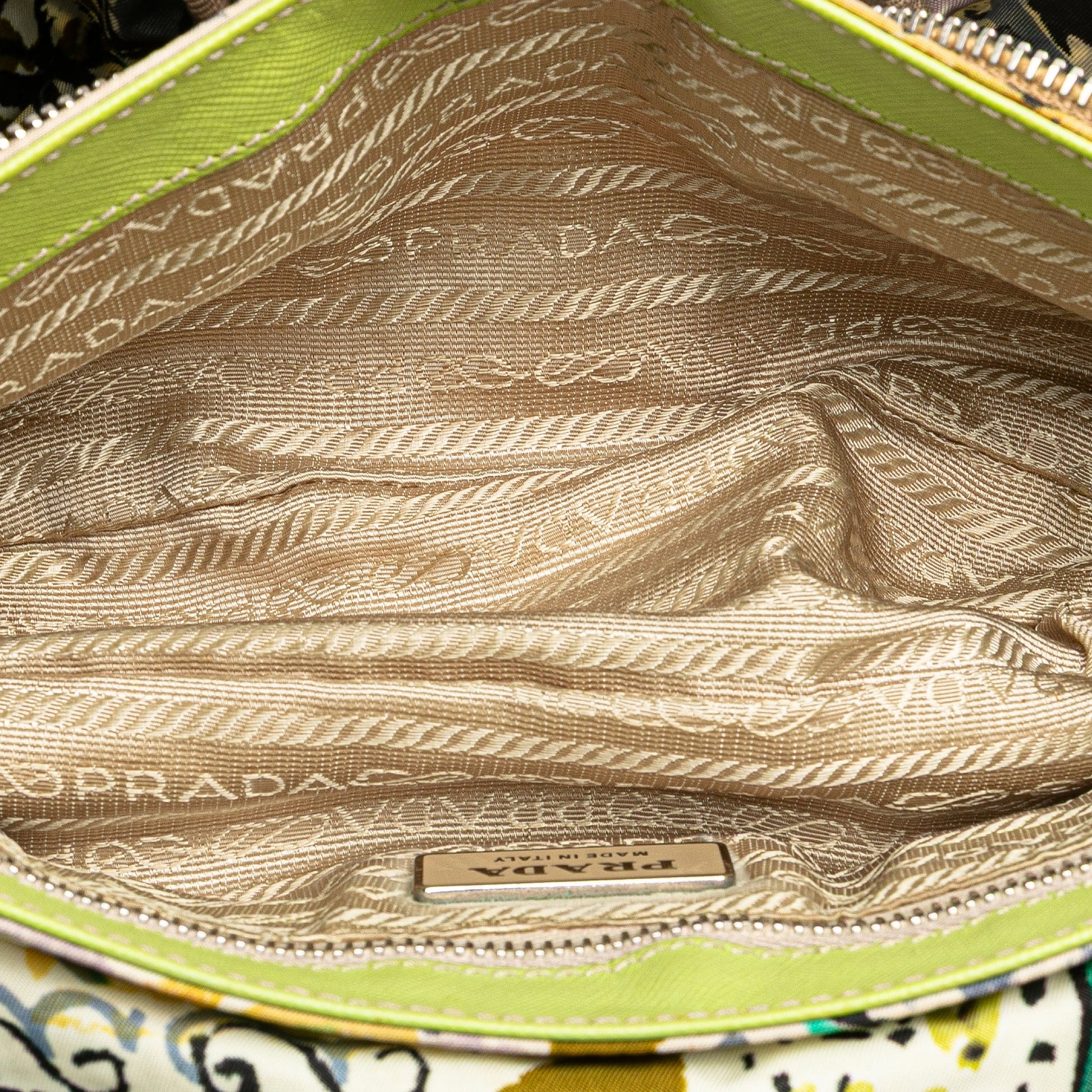 Prada Tessuto Stampata Venezia Shoulder Bag