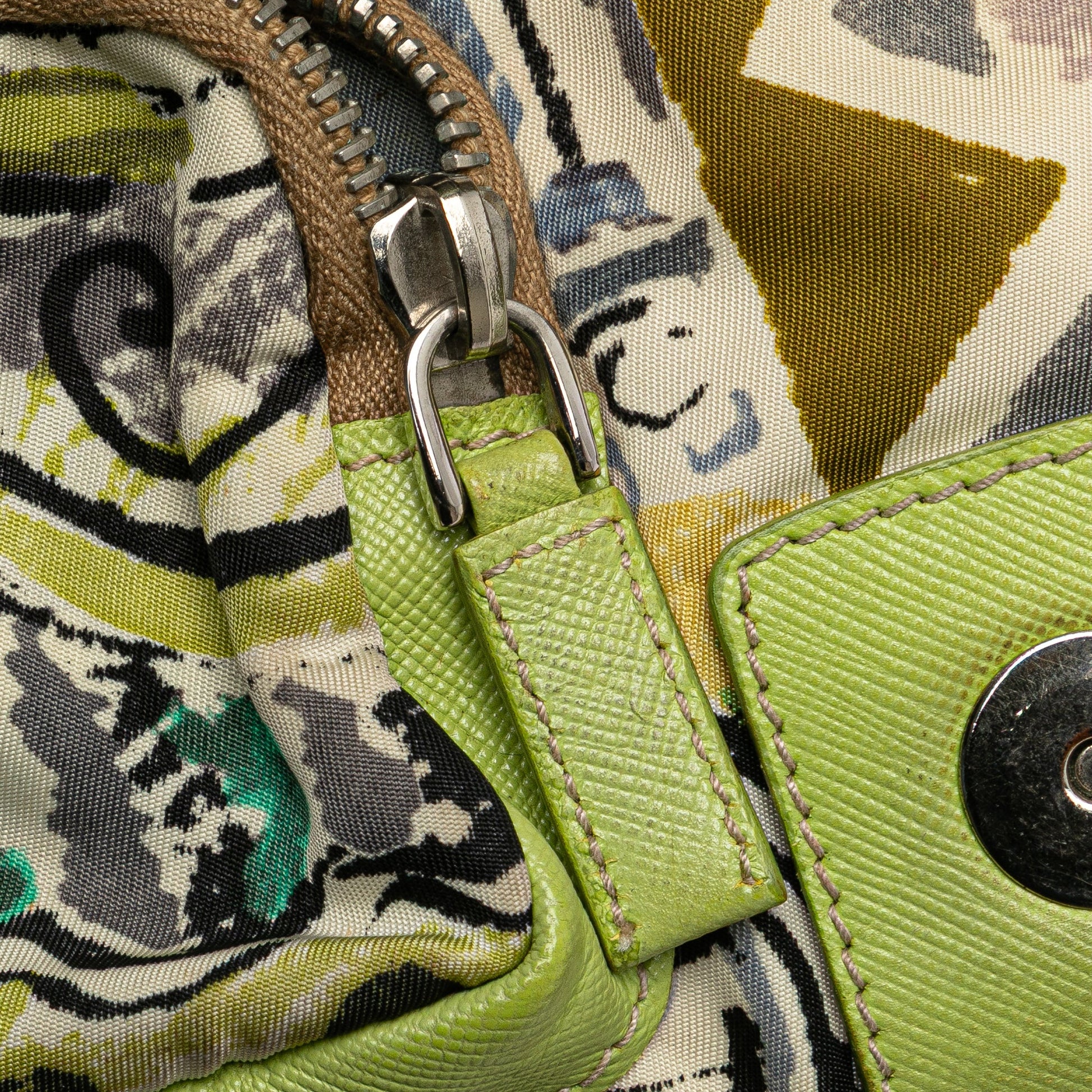 Prada Tessuto Stampata Venezia Shoulder Bag