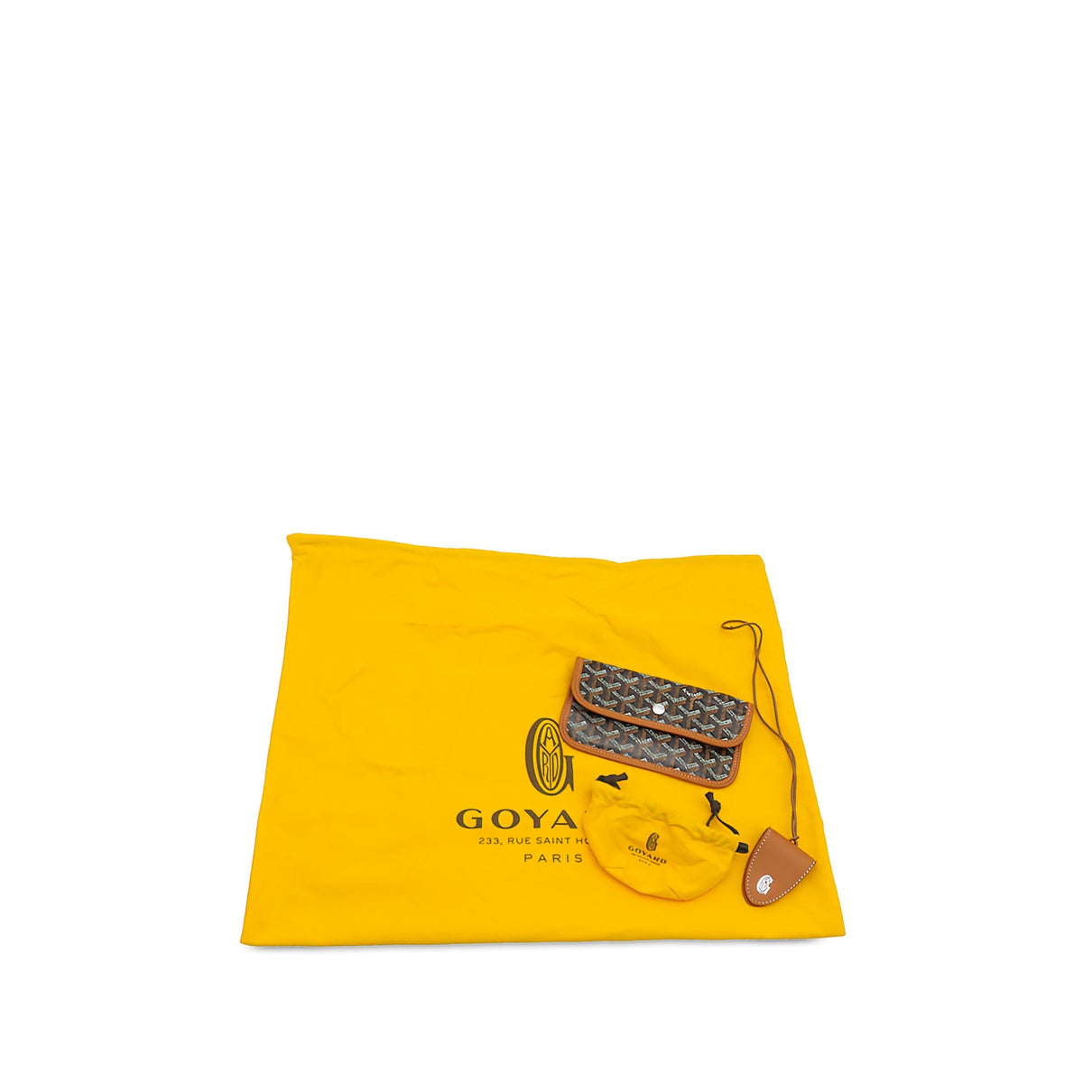 Goyard Goyardine Saint Louis PM — Black