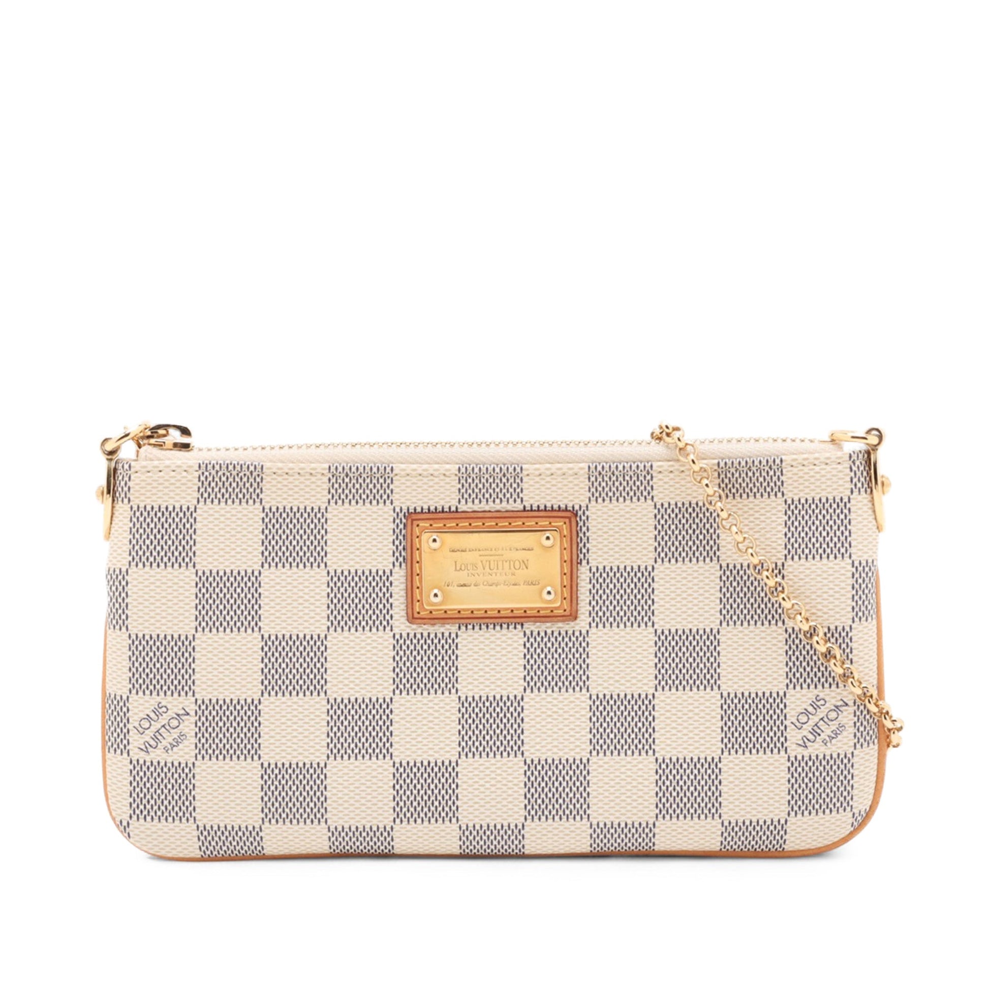 Louis Vuitton Damier Azur Pochette Milla MM