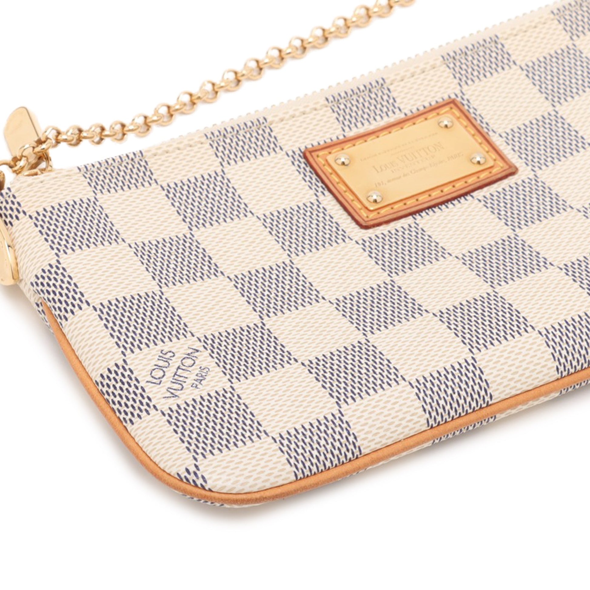 Louis Vuitton Damier Azur Pochette Milla MM