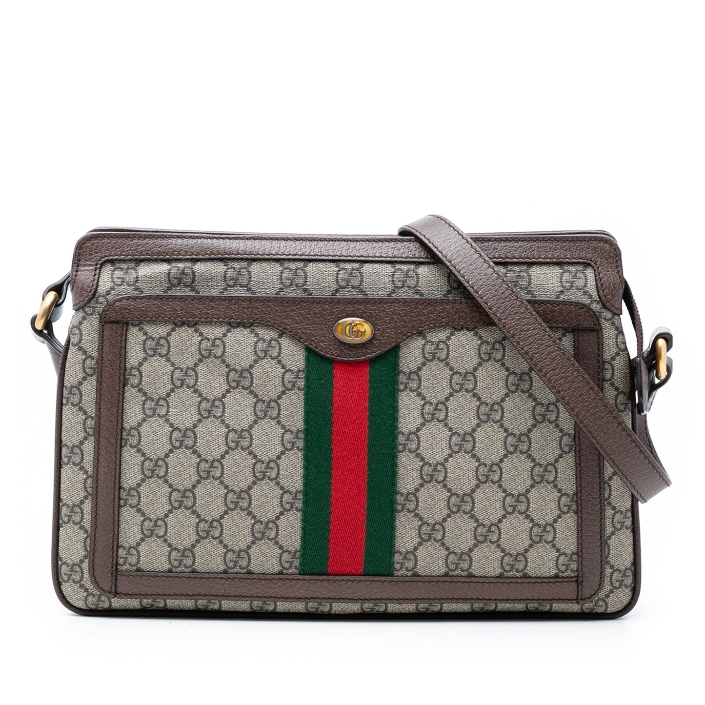Gucci Medium GG Supreme Web Ophidia Crossbody
