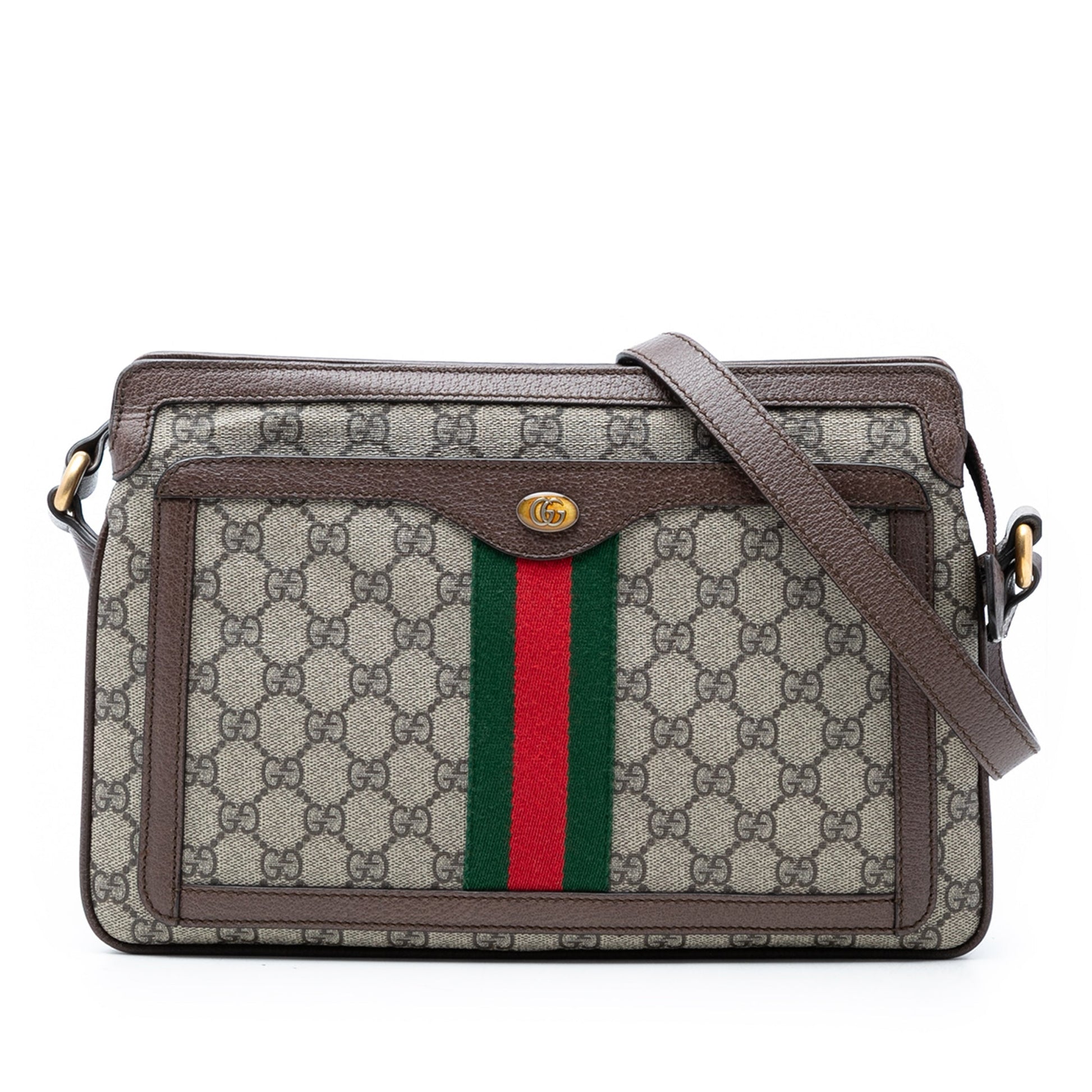Gucci Medium GG Supreme Web Ophidia Crossbody