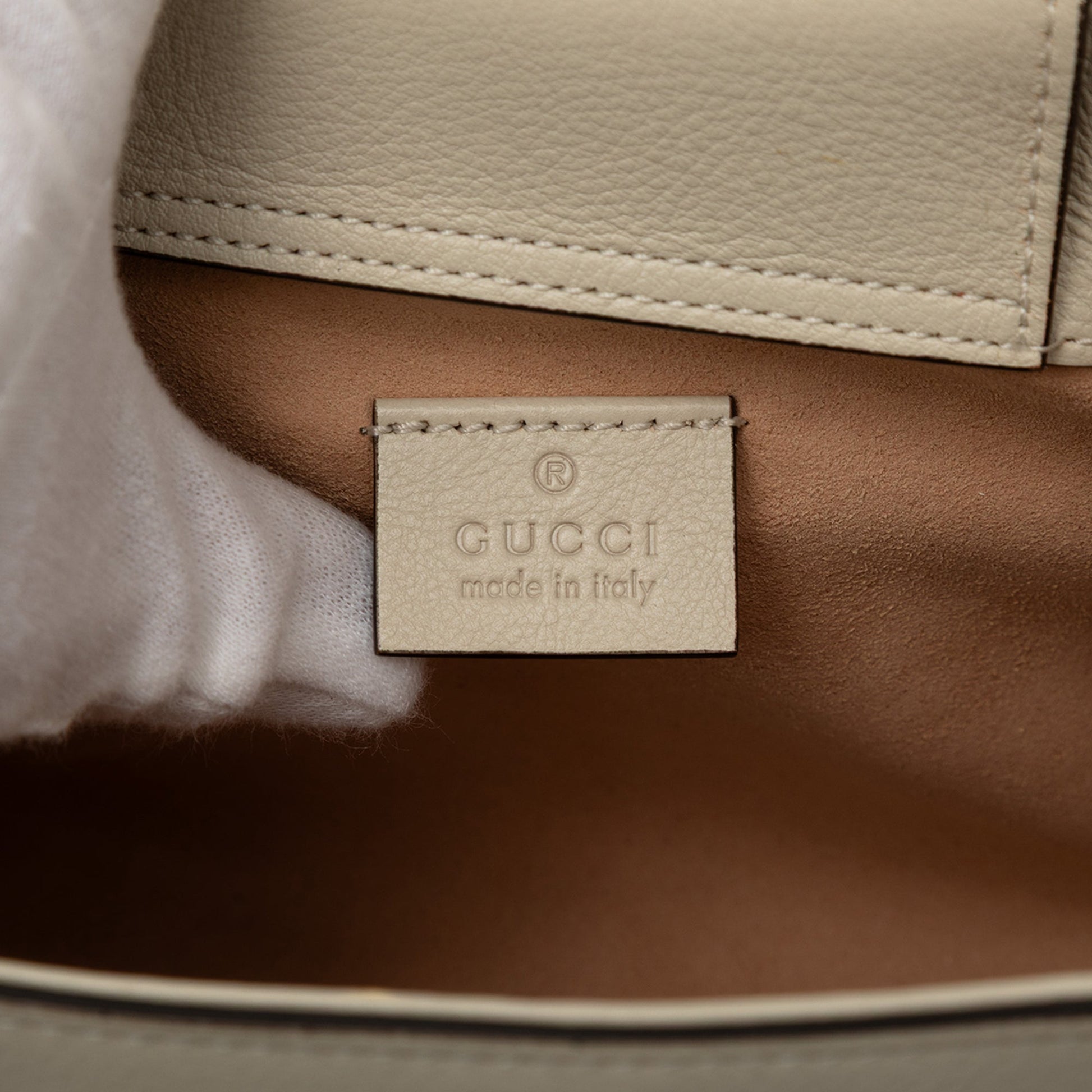 Gucci Mini Calfskin Bamboo Diana Satchel