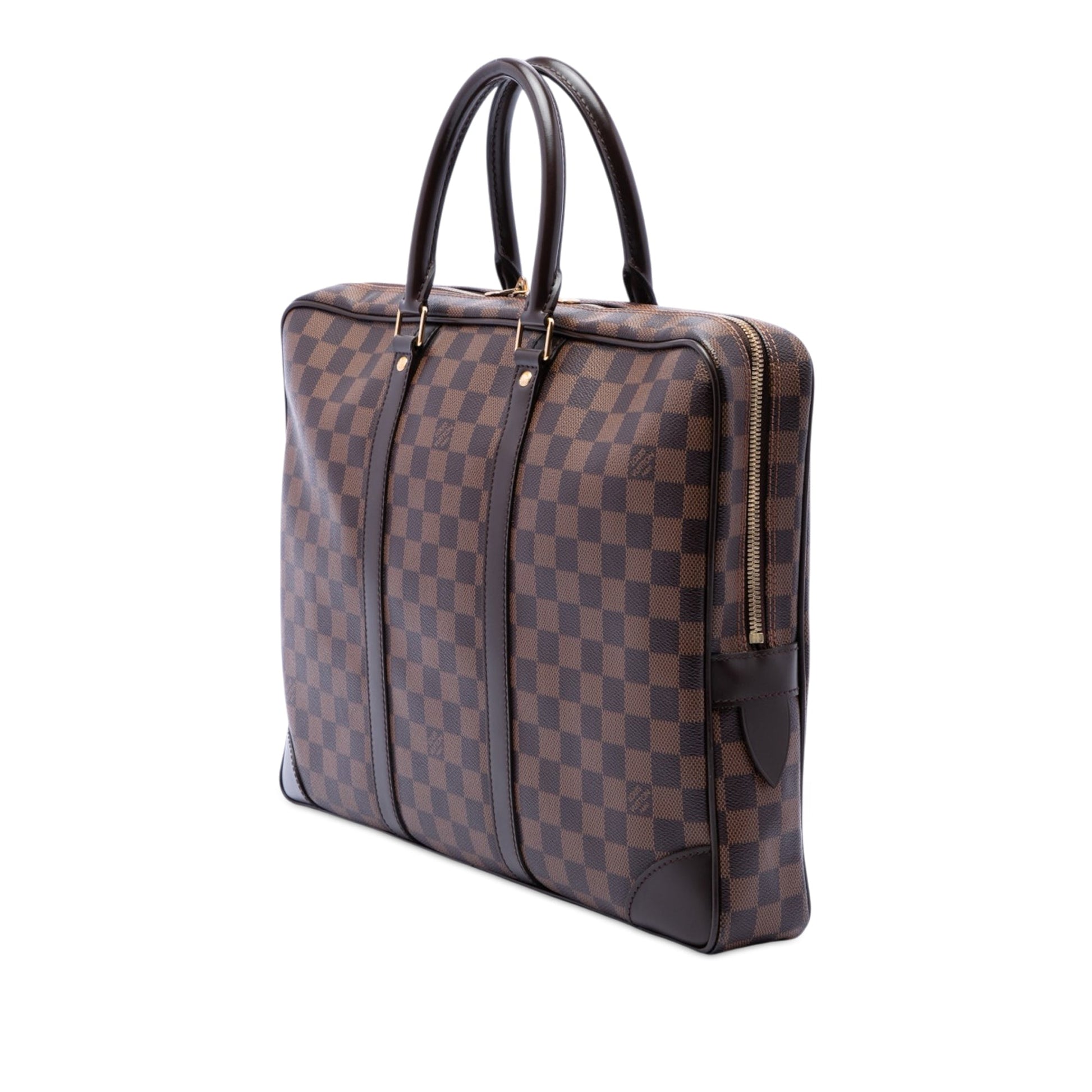 Louis Vuitton Damier Ebene Porte Documents Voyage PM
