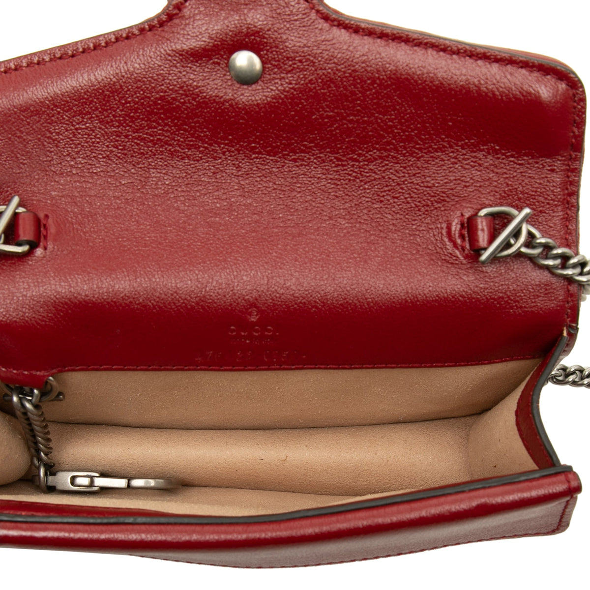 Gucci Mini GG Tweed Dionysus Crossbody — White