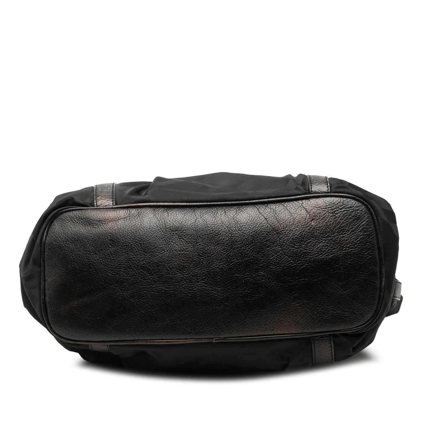 Burberry Tonal Check Nylon Tote