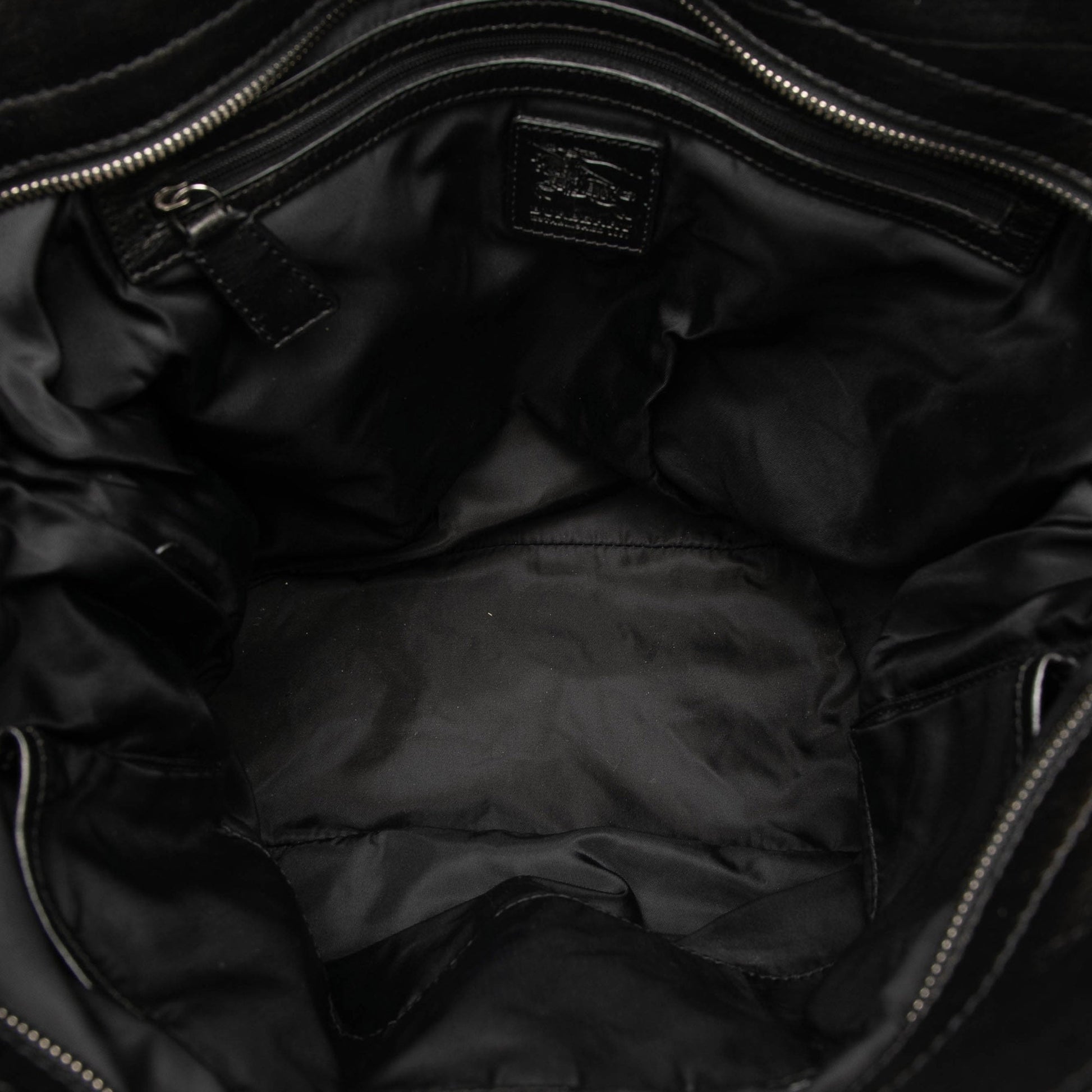 Burberry Tonal Check Nylon Tote